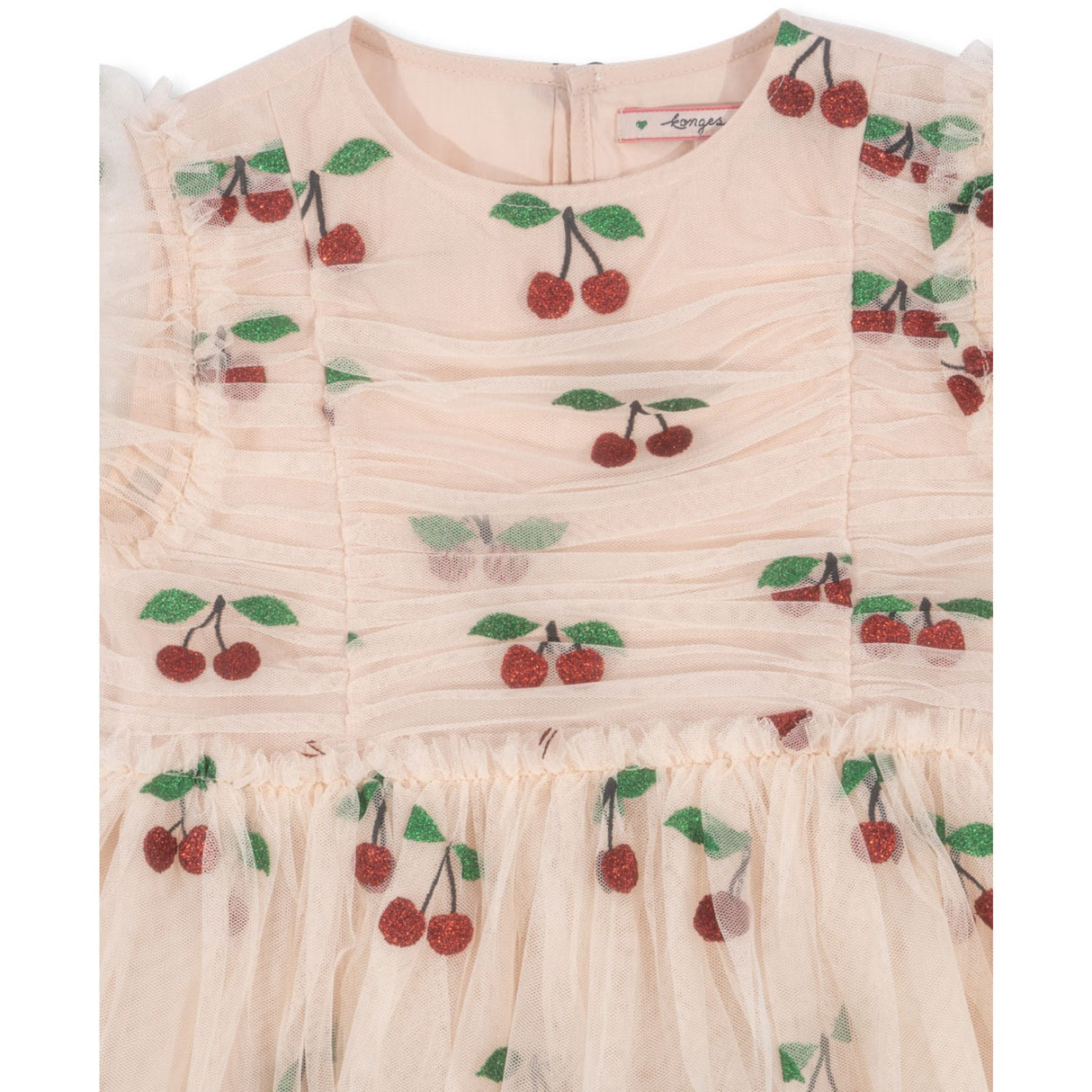 Konges Sløjd Ma Grande Cerise Glitter Tullie Dress