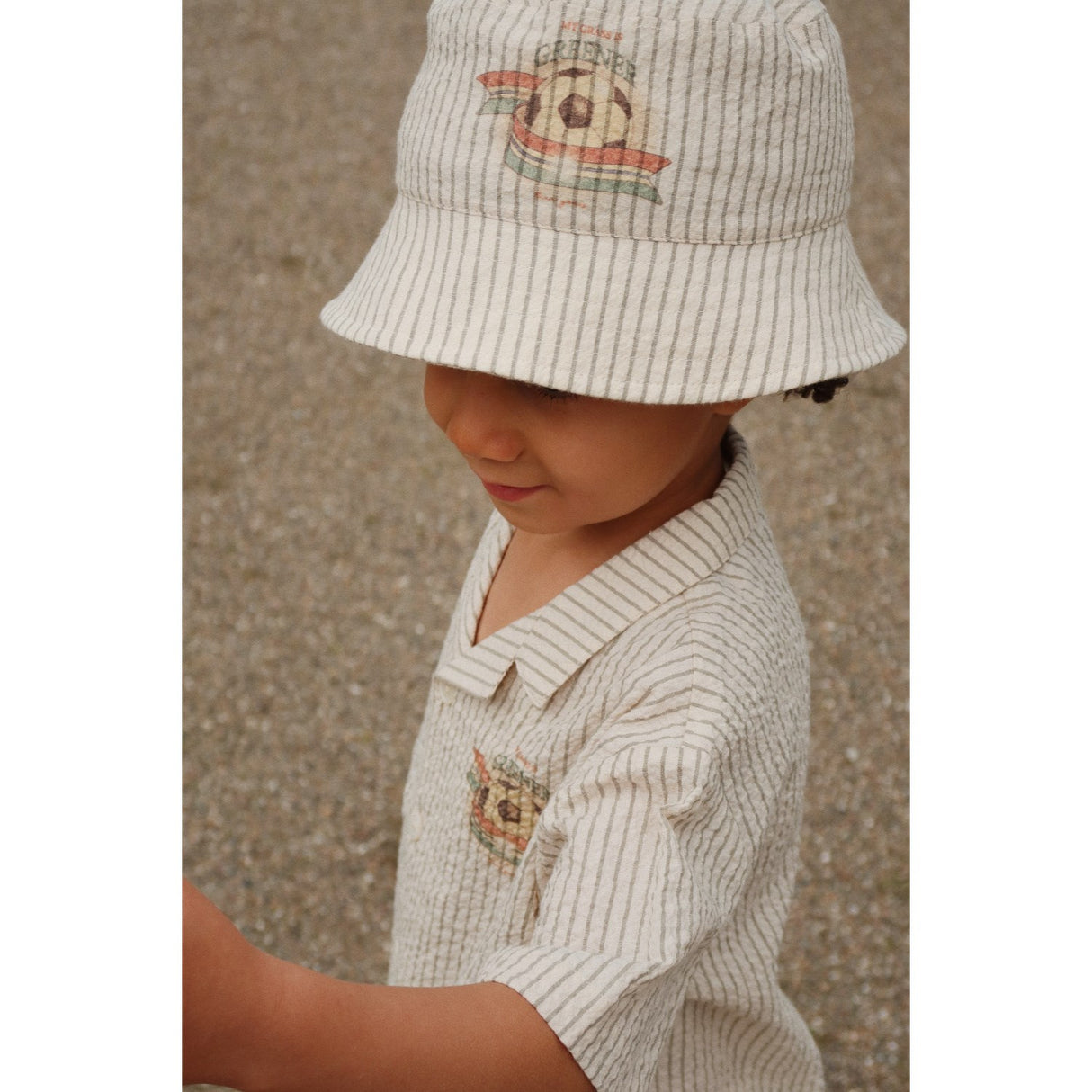 Konges Sløjd Stripe Bluie Elliot Ss Shirt Gots