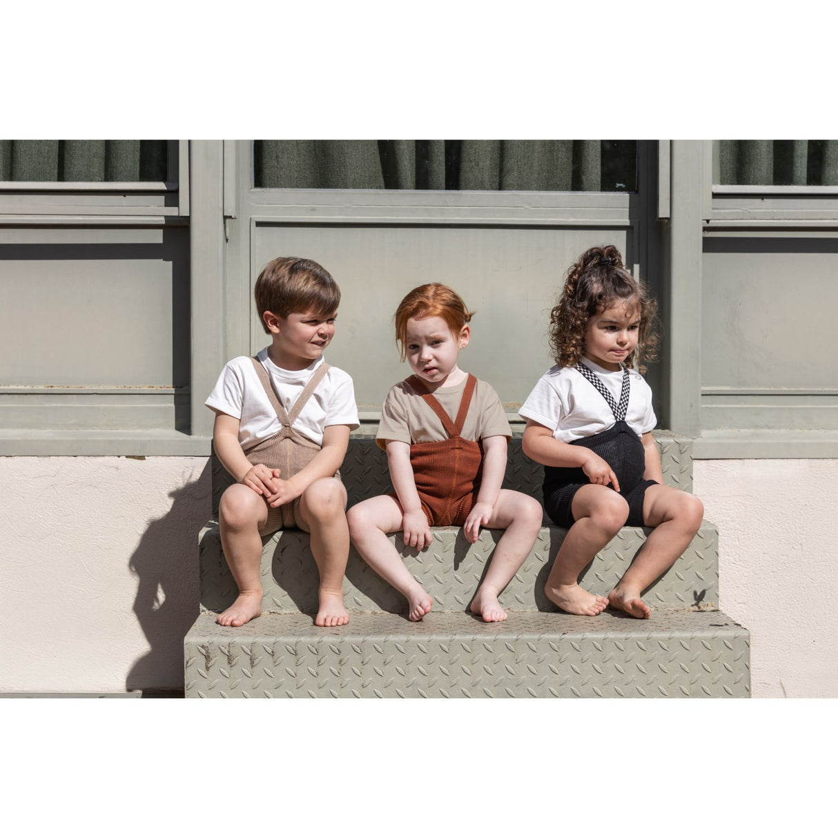 Silly Silas Cinnamon Shorty Tights With Braces