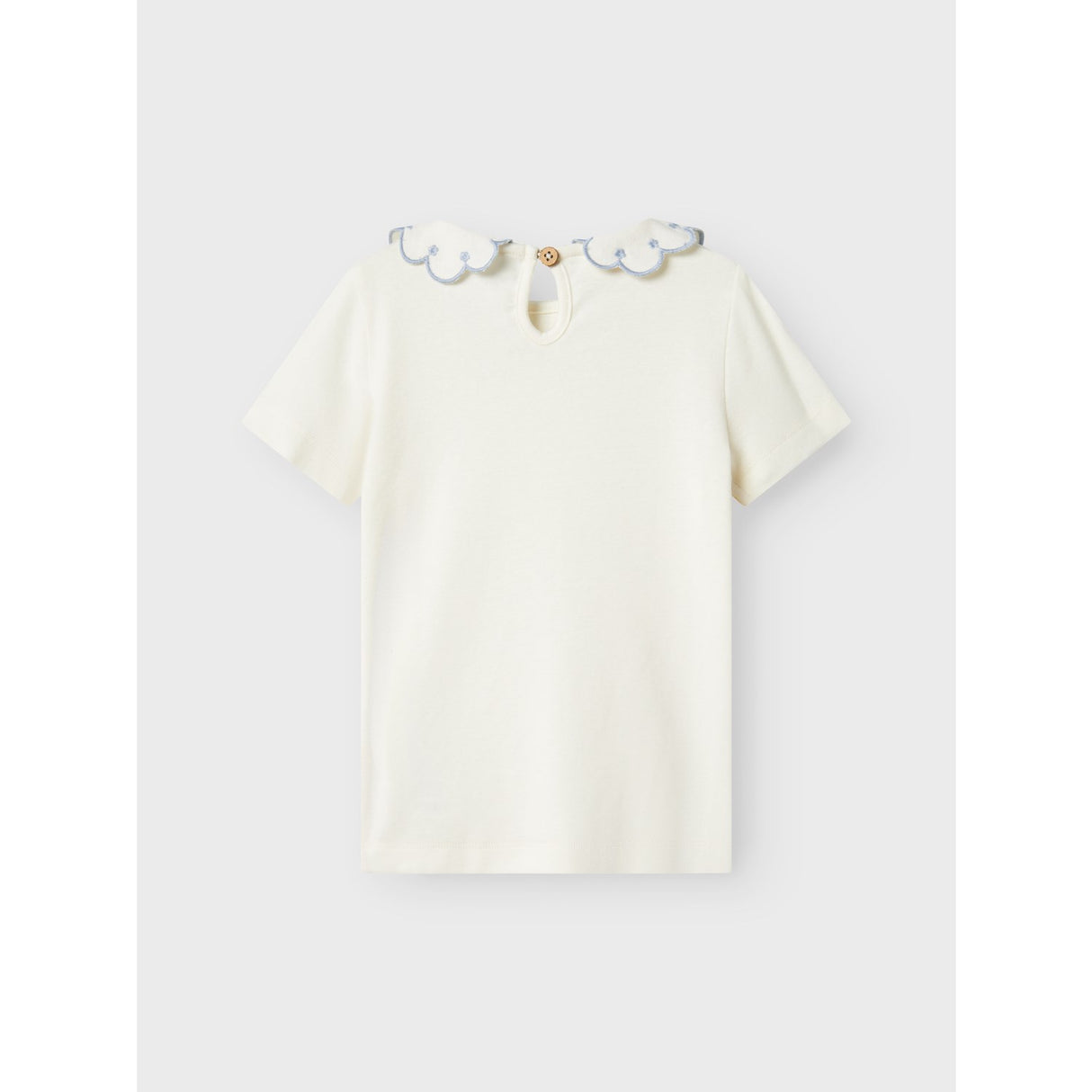 Lil'Atelier Coconut Milk Zen Blue Nmffundo Ss Slim Top Lil