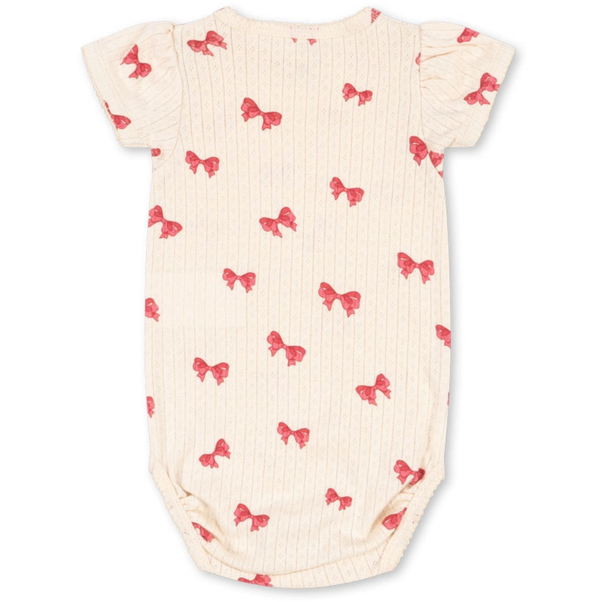 Konges Sløjd Rosia Bow Minnie Puff Sleeve Body Gots