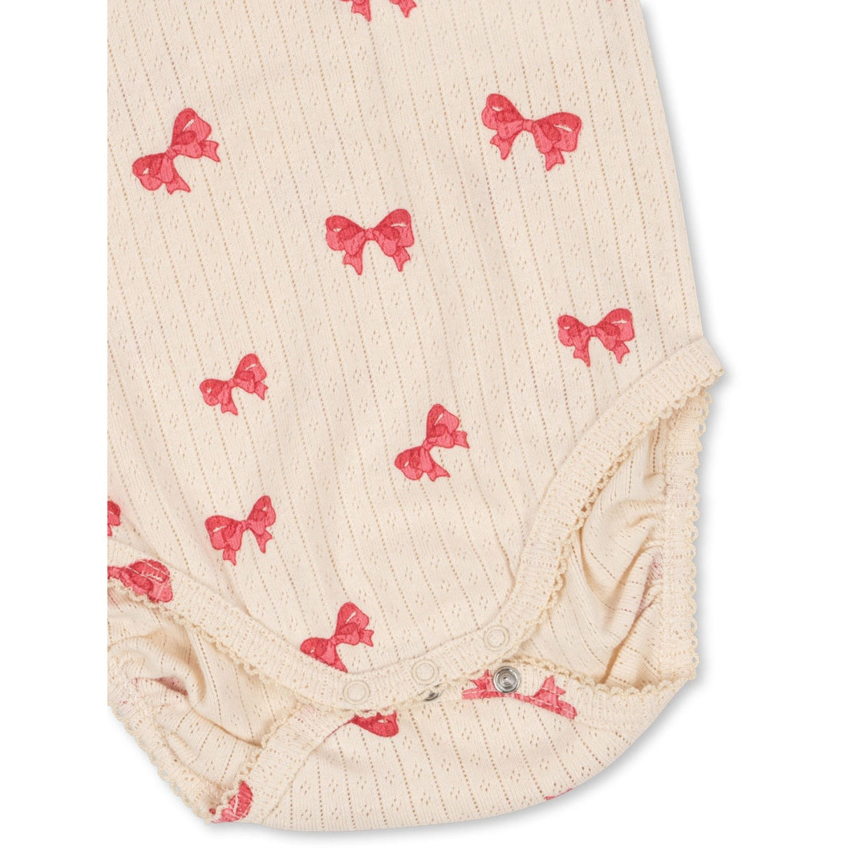Konges Sløjd Rosia Bow Minnie Puff Sleeve Body Gots