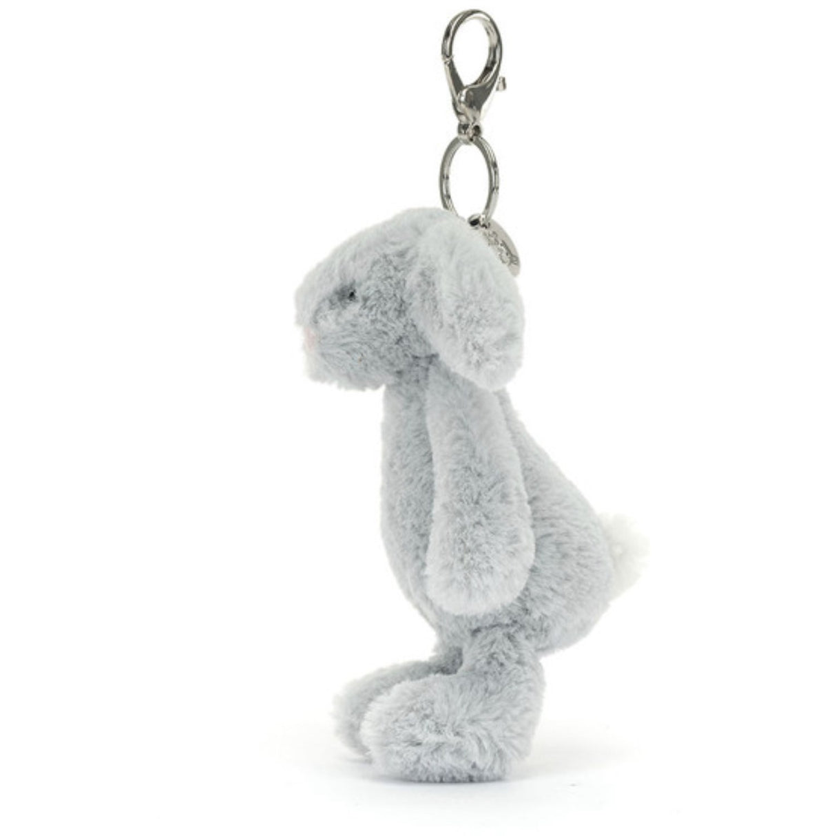 Jellycat Bashful Rabbit, Bobbie Jasmine Bag Charm