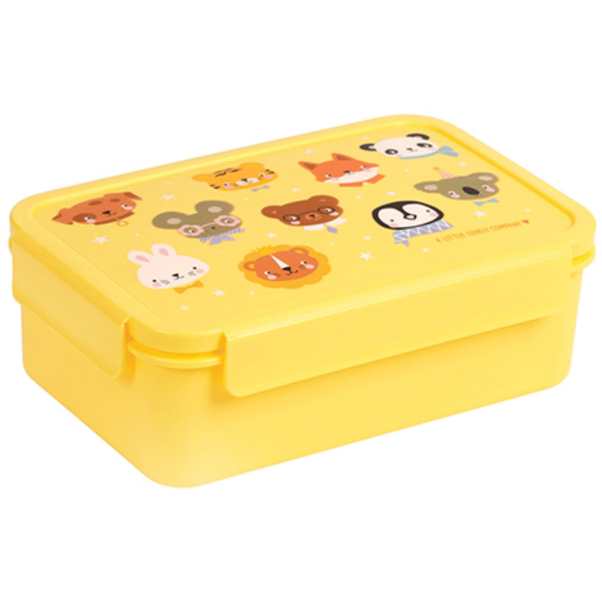 A Little Lovely Company Animal Friends Bento Lunch Box