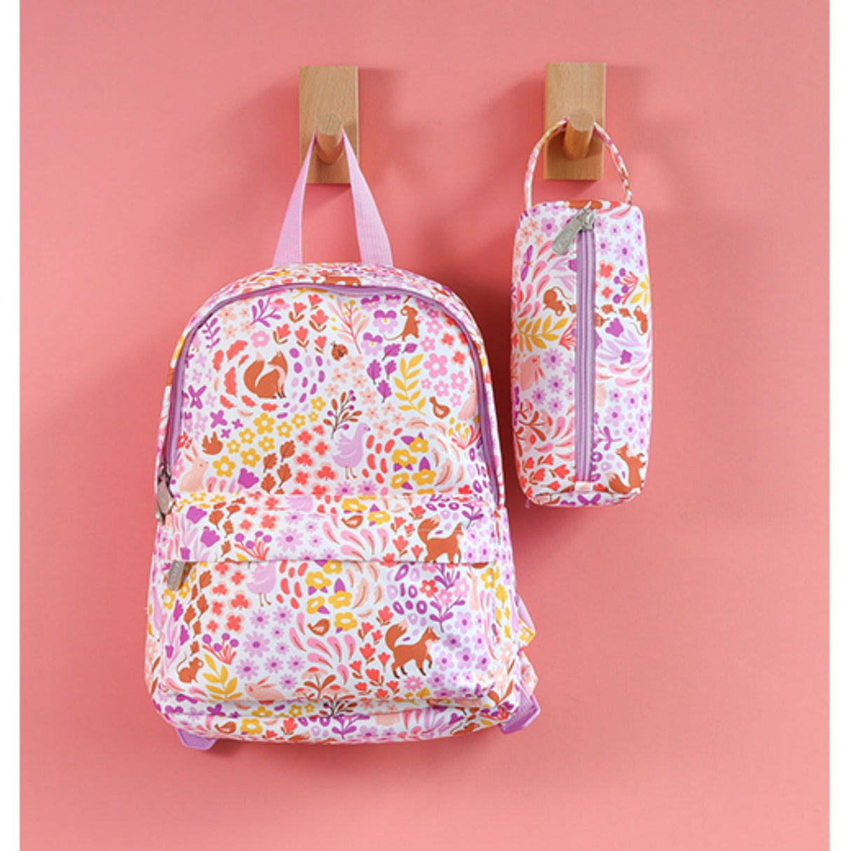 A Little Lovely Company Flower Garden Small Backpack