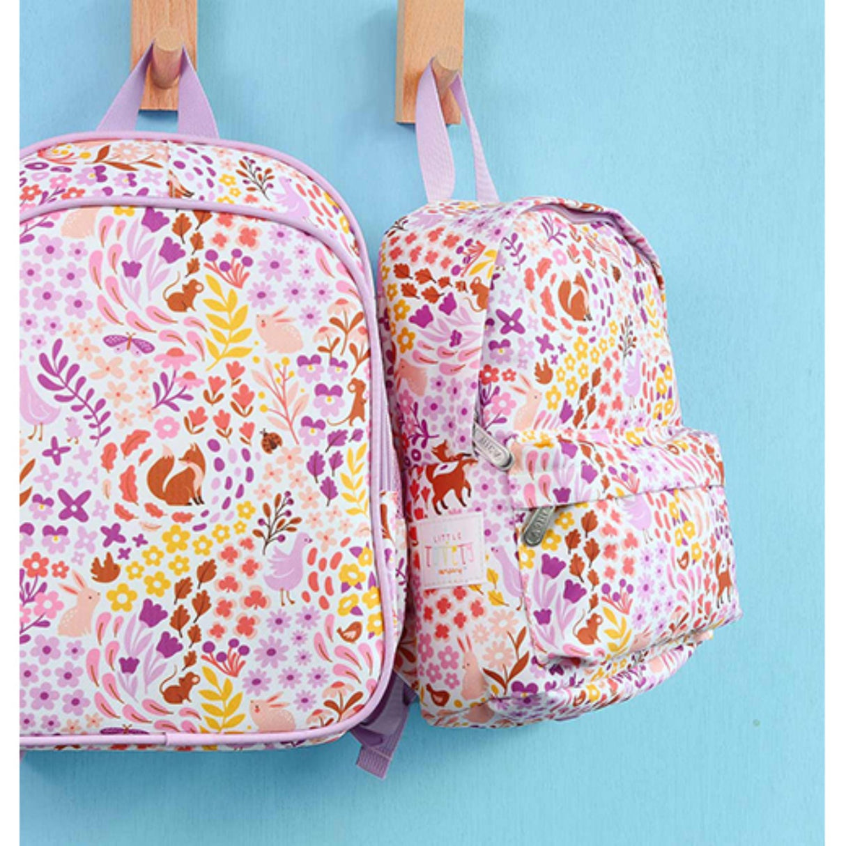 A Little Lovely Company Flower Garden Small Backpack