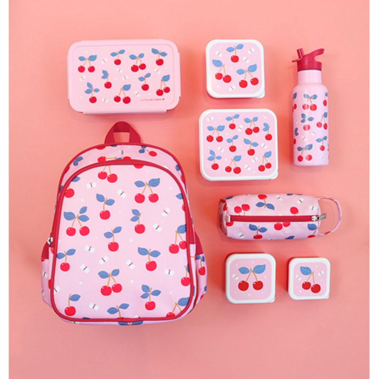 A Little Lovely Company Cherries Pencil Case