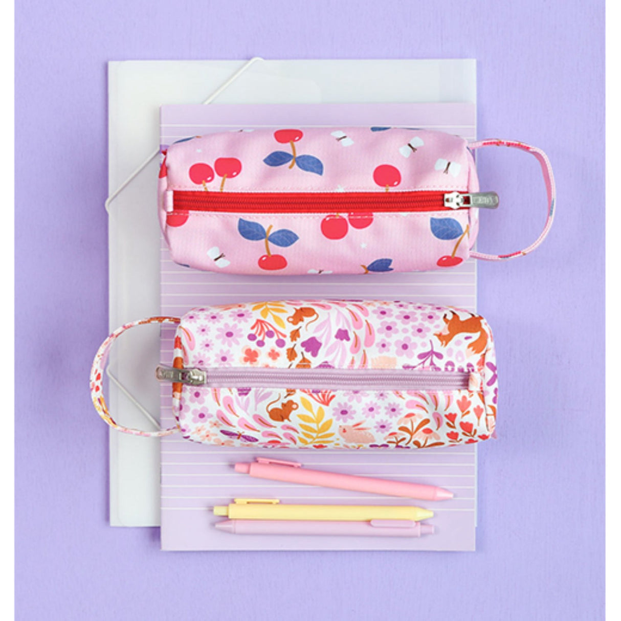 A Little Lovely Company Flower Garden Pencil Case