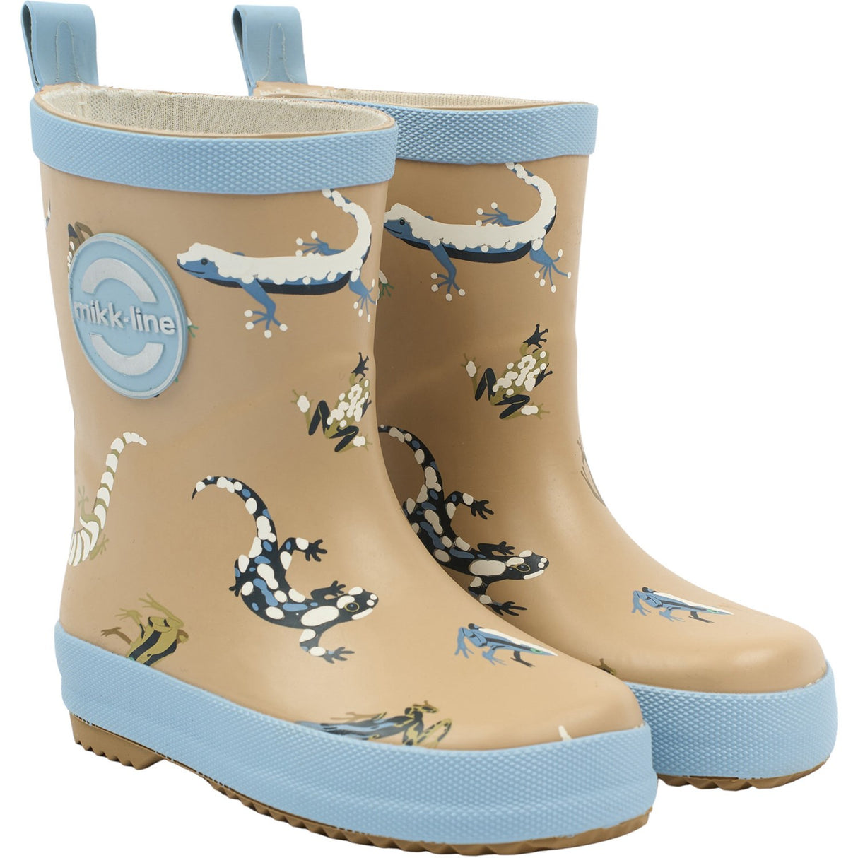 Mikk-Line Faded Denim Magic Wellies