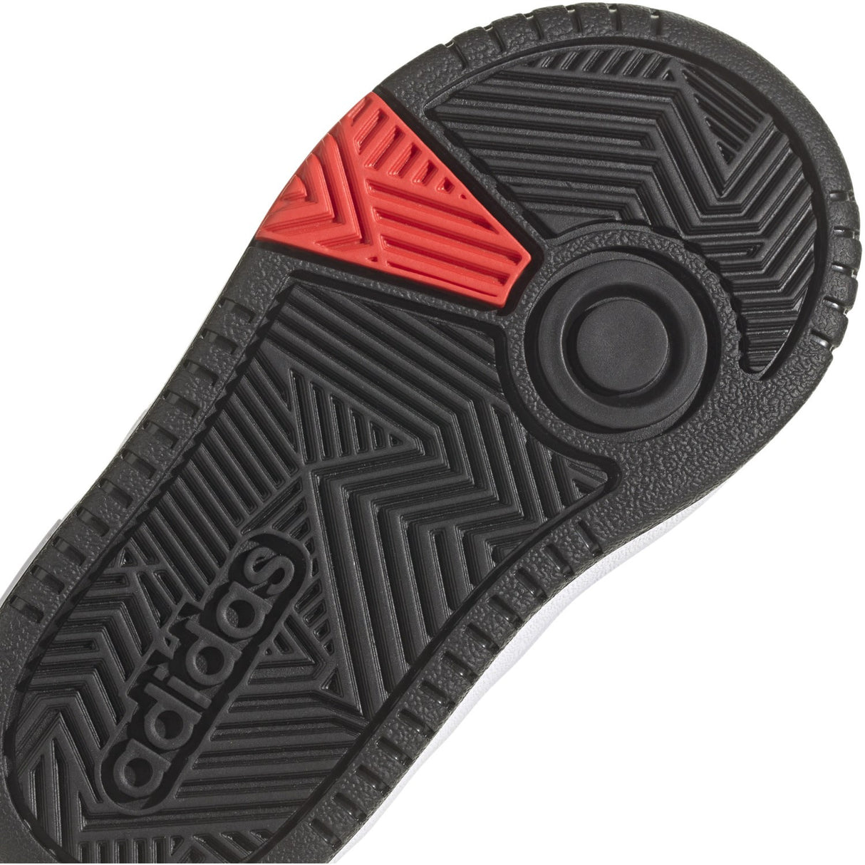 adidas Originals Ftwr White/Core Black/Bright Red Hoops 3.0 Cf I Sneakers