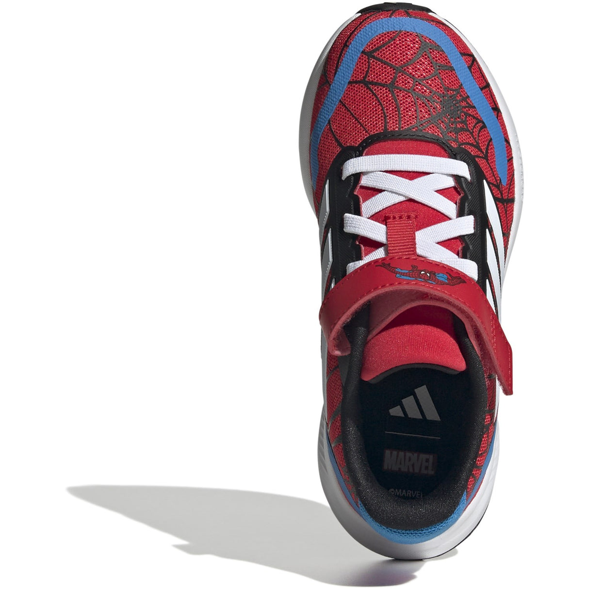 adidas Originals Pure Ruby/Ftwr White/Bright Blue Runfalcon Spider-Man El C Sneakers