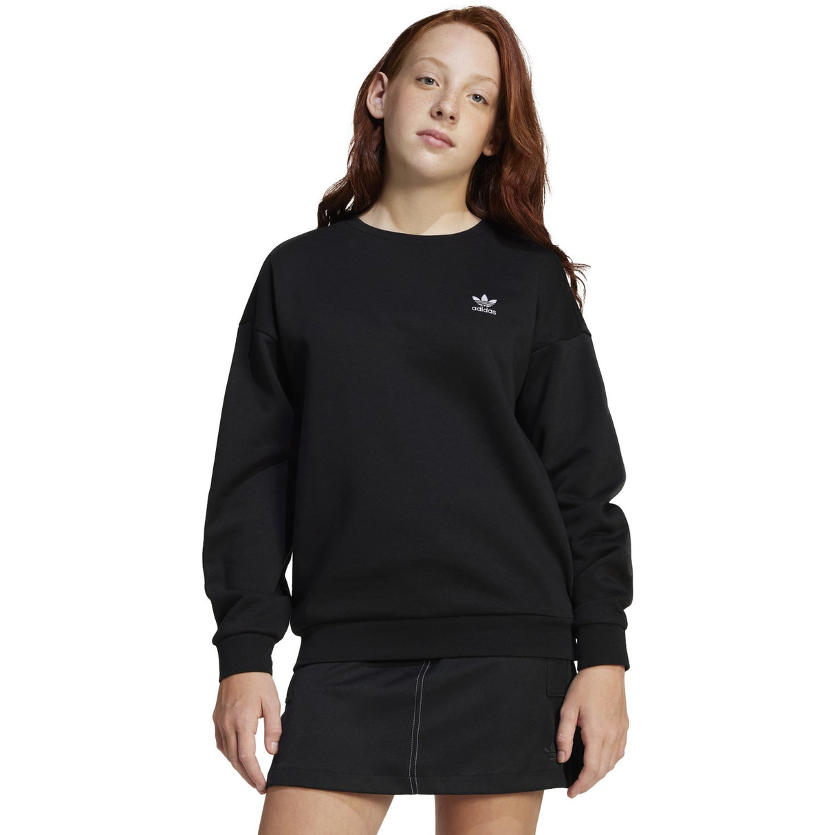 adidas Originals Black Boyfriend Crew Sweatshirt