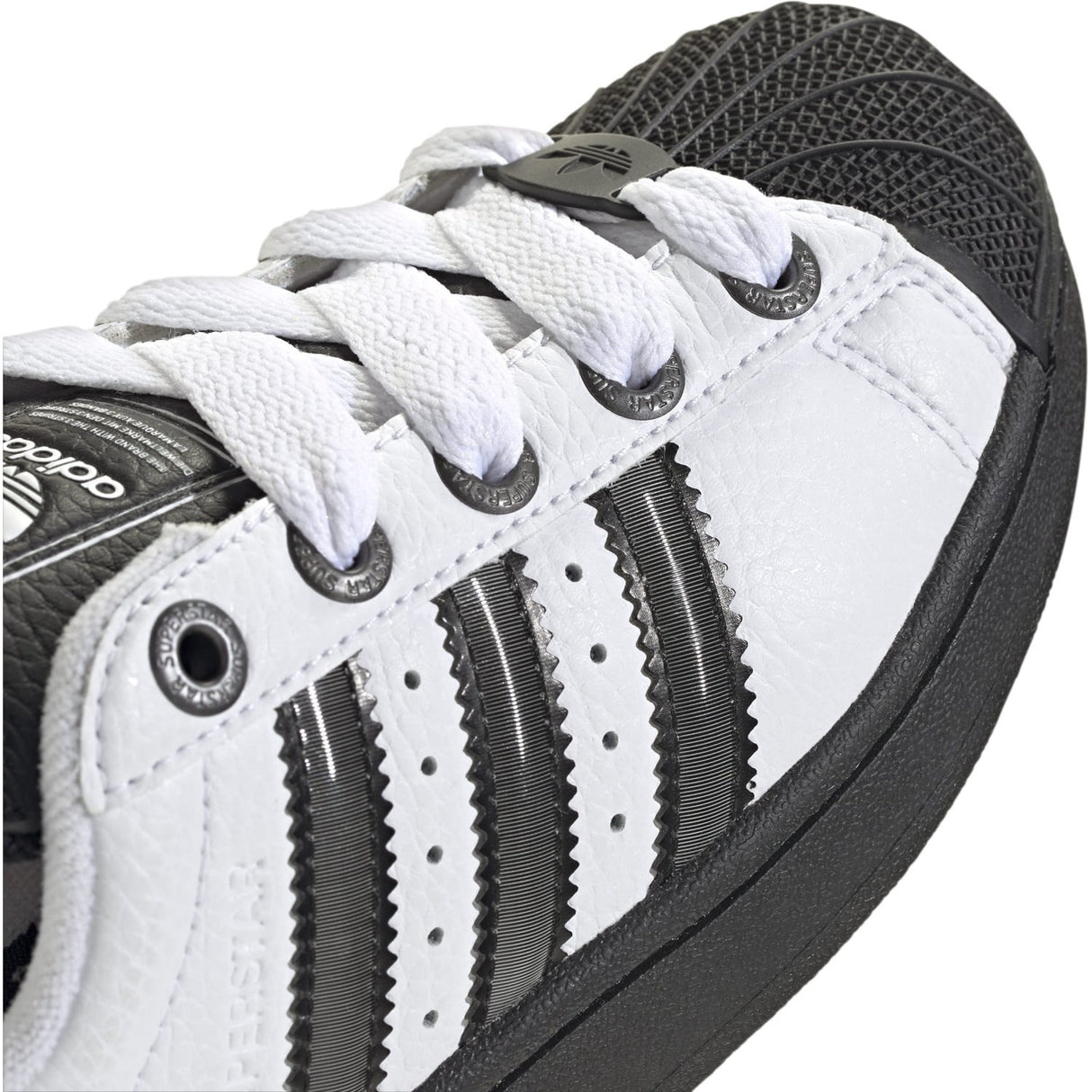 adidas Originals Ftwr White/Matte Silver/Core Black Superstar Ii J Sneakers