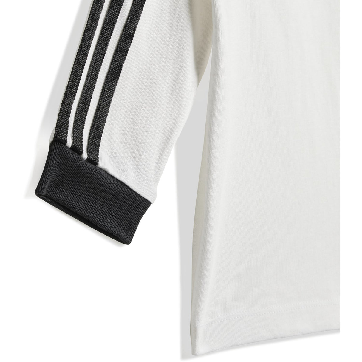 adidas Originals White/Black Denim Ls Set