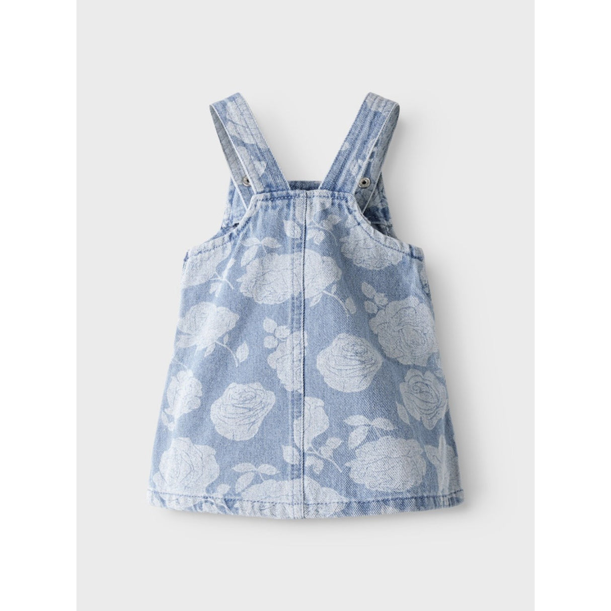 Name It Light Blue Denim Nbfsilla Dnm Bib Spencer Dress 2121-Za H
