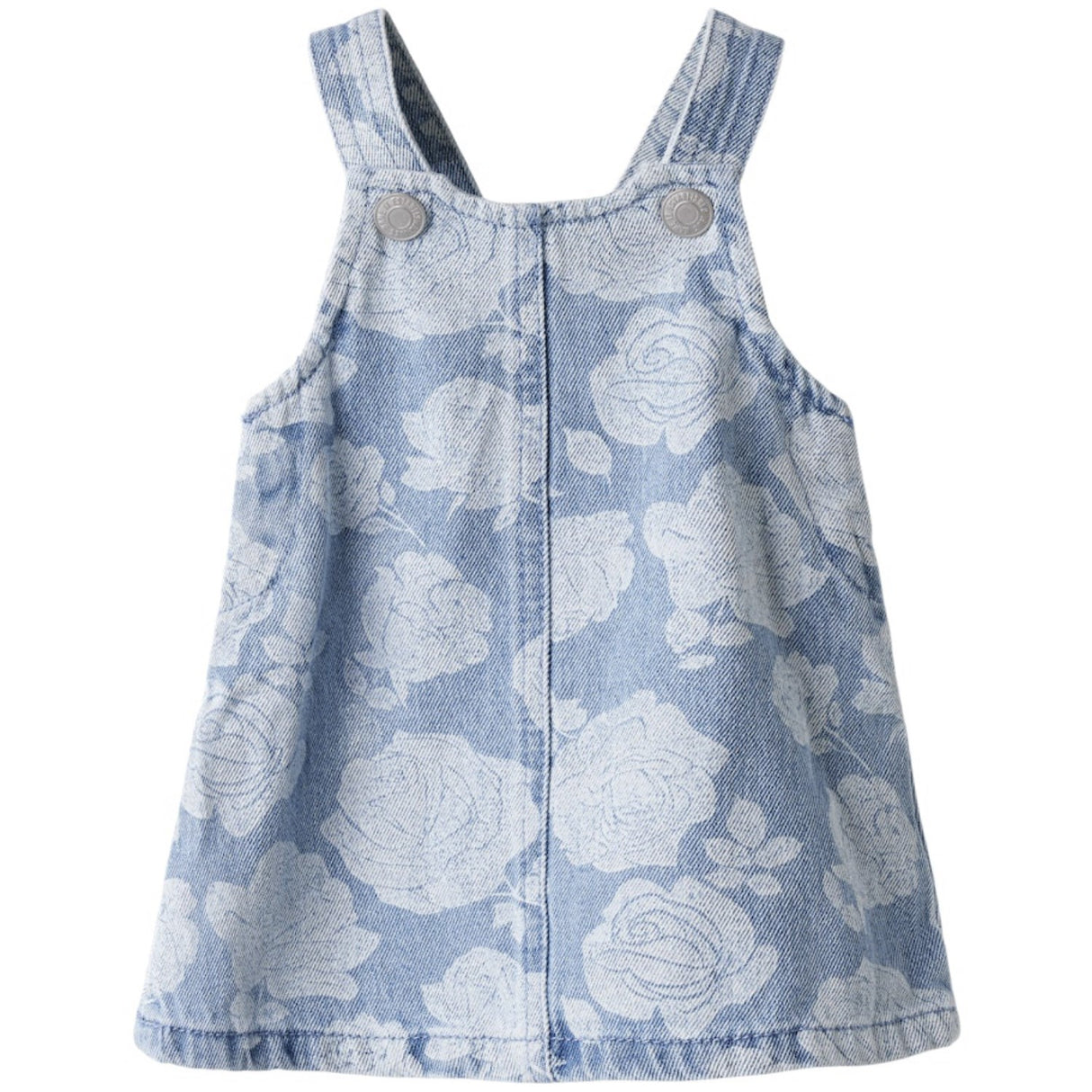 Name It Light Blue Denim Nbfsilla Dnm Bib Spencer Dress 2121-Za H