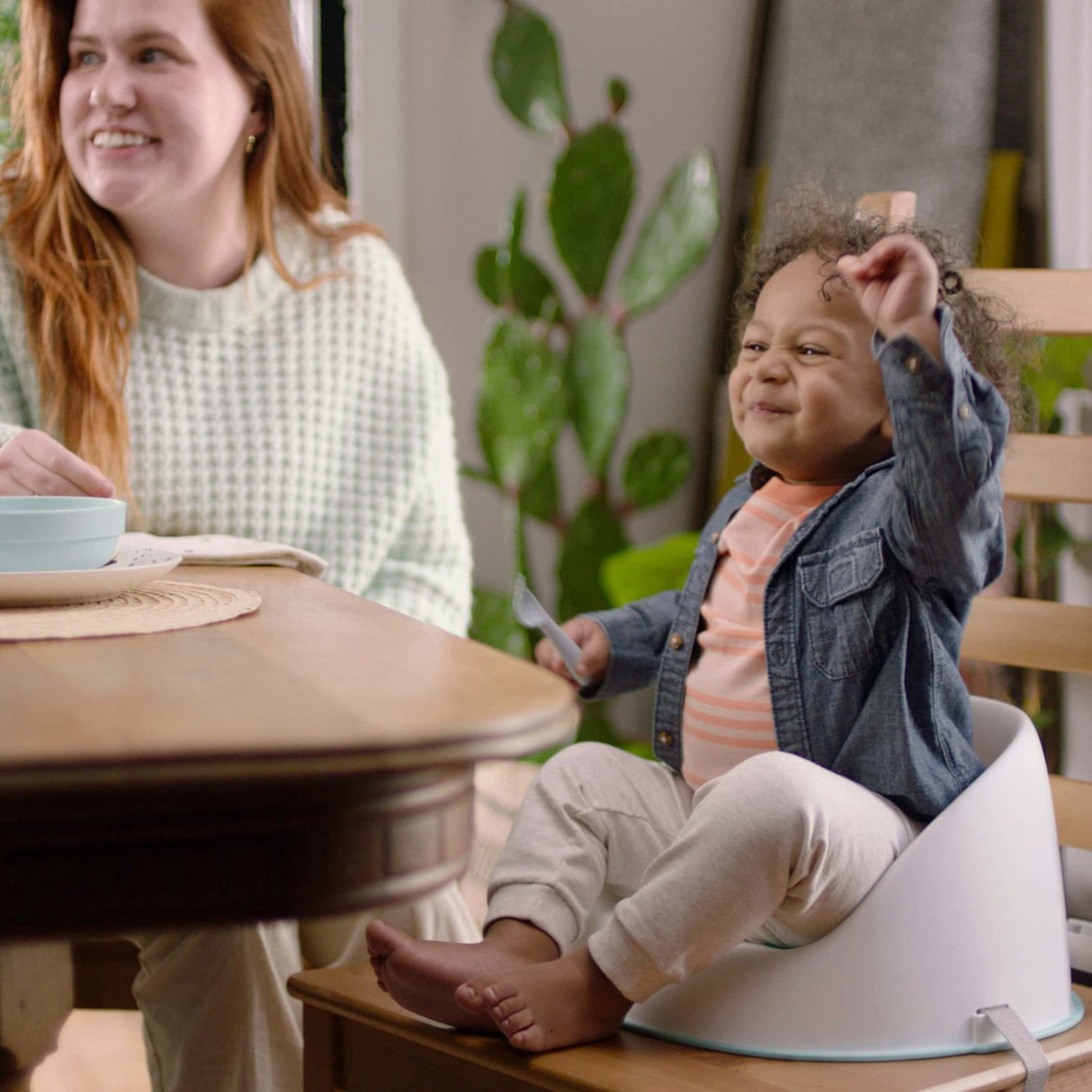 Ingenuity Teal Simplicity Seat™ Easy-Clean Booster Baby Seat