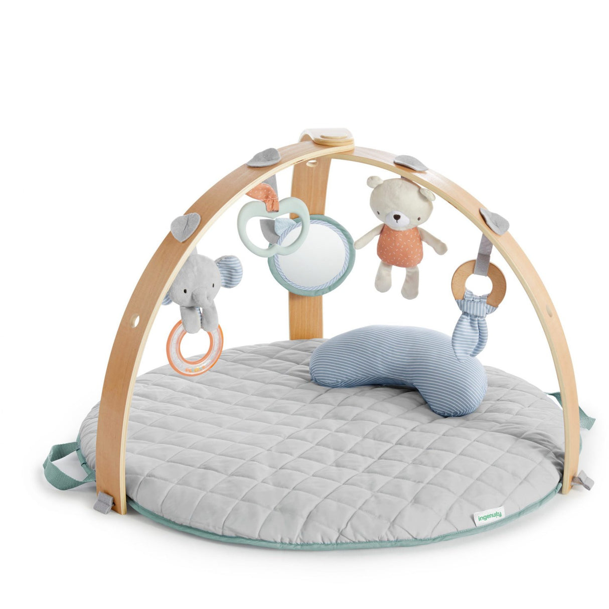 Ingenuity Grey Reversable Baby Gym