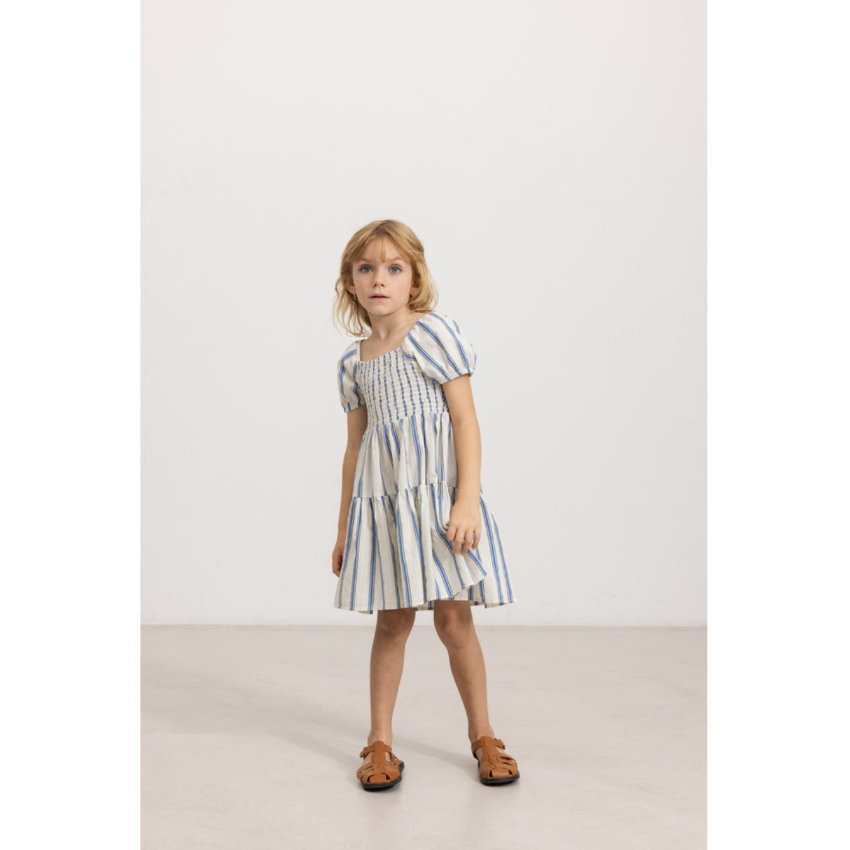 MarMar Cotton Stripes Chambray Stripe Dyman Dress