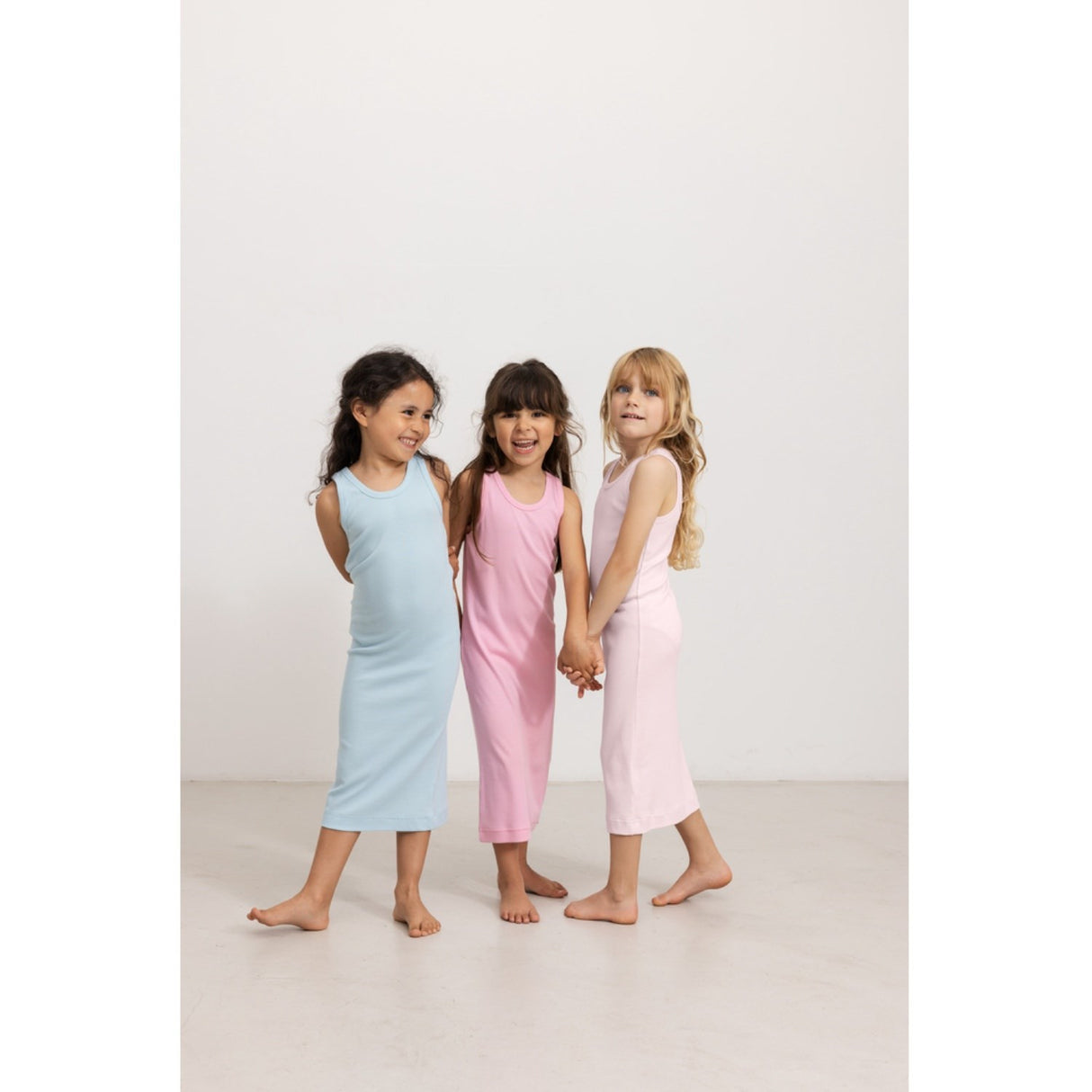 MarMar Modal Fine Rib Pink Blossom Dudu Dress
