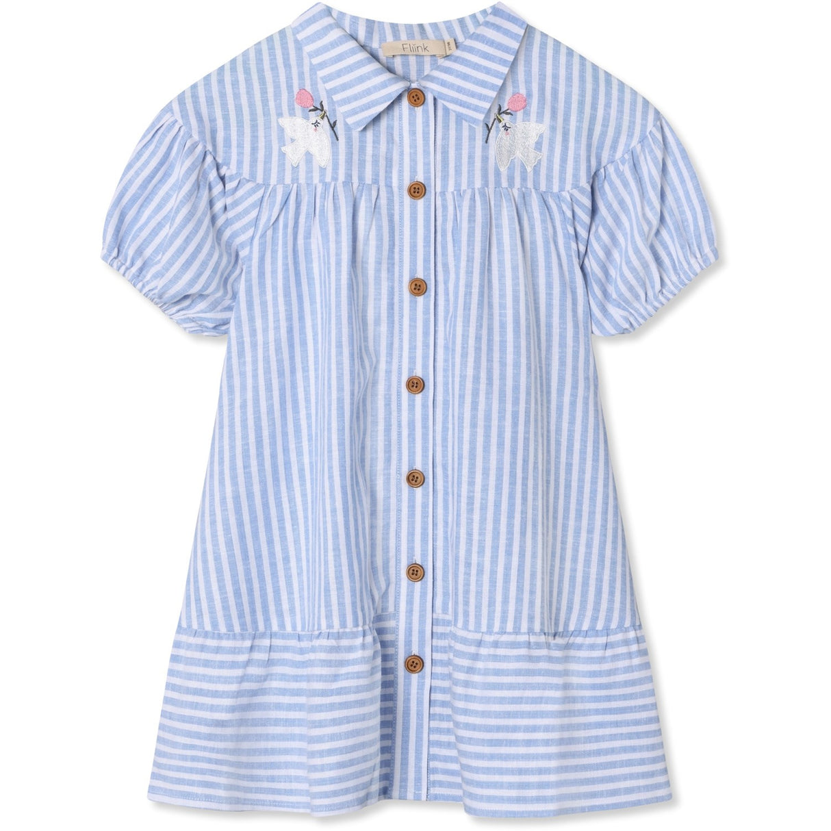 Fliink Dream Blue/ Cloud Dancer Vira Dress