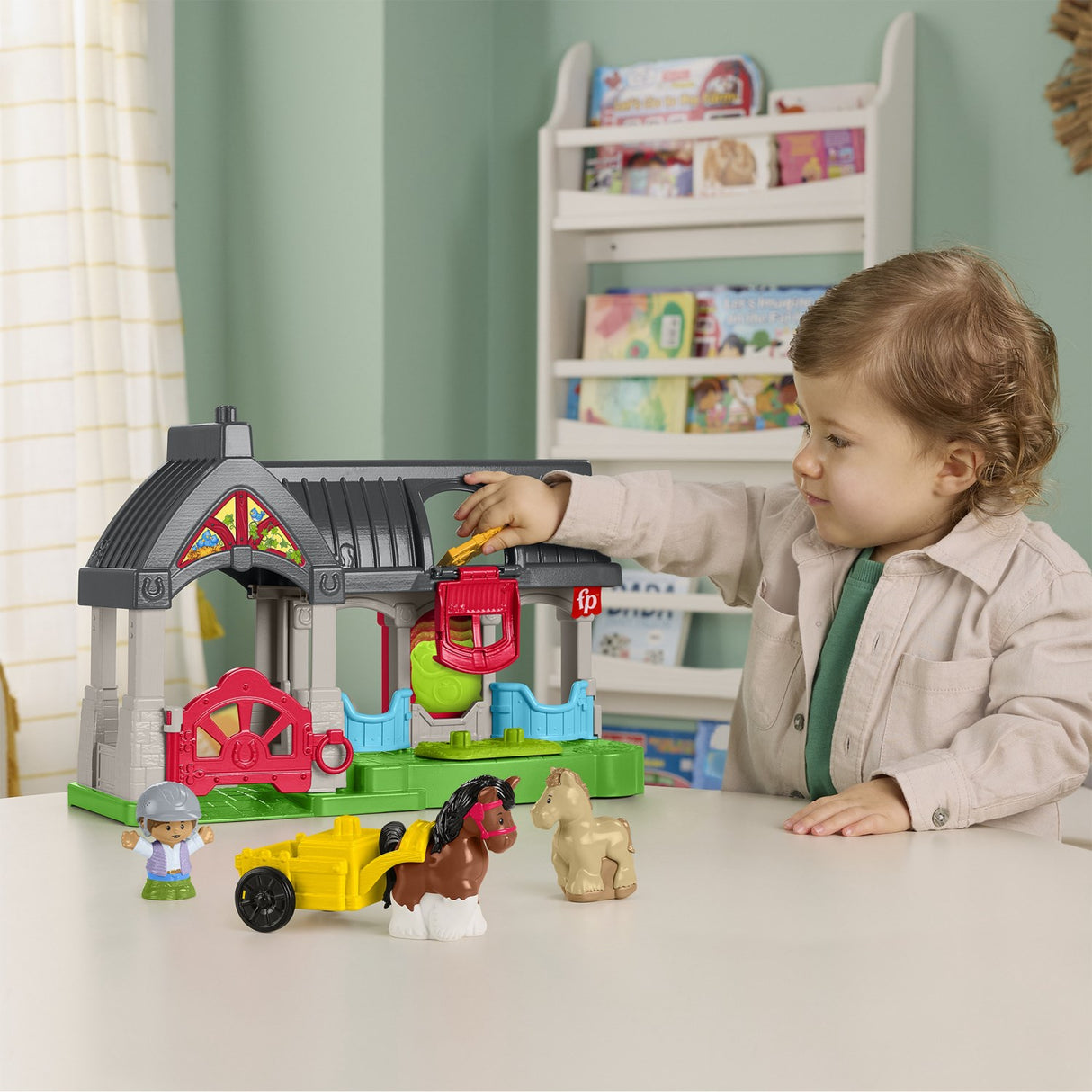 Fisher-Price® Little People Friendly Horse Stable