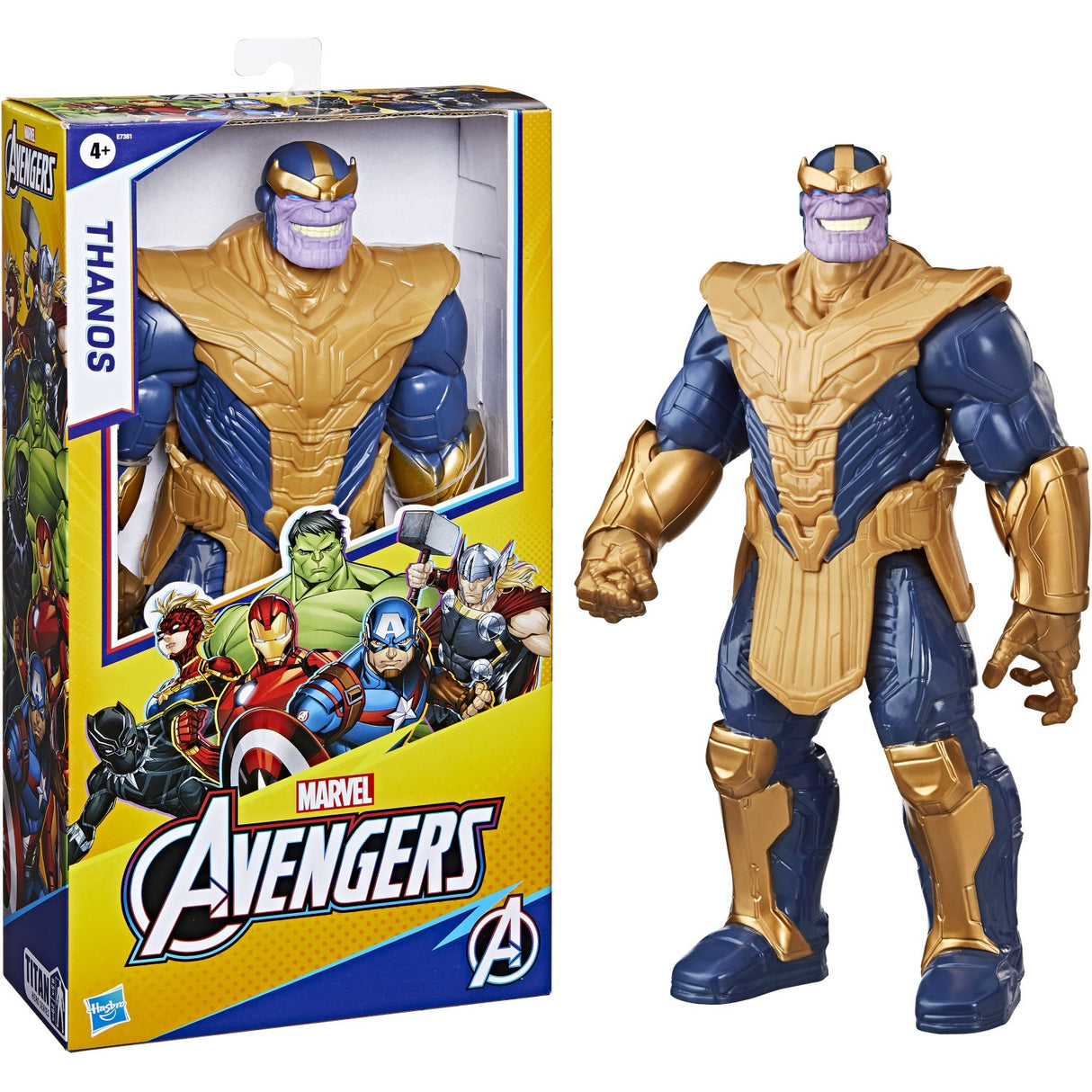 Marvel Avengers Titan Thanos Deluxe Figur 30 Cm