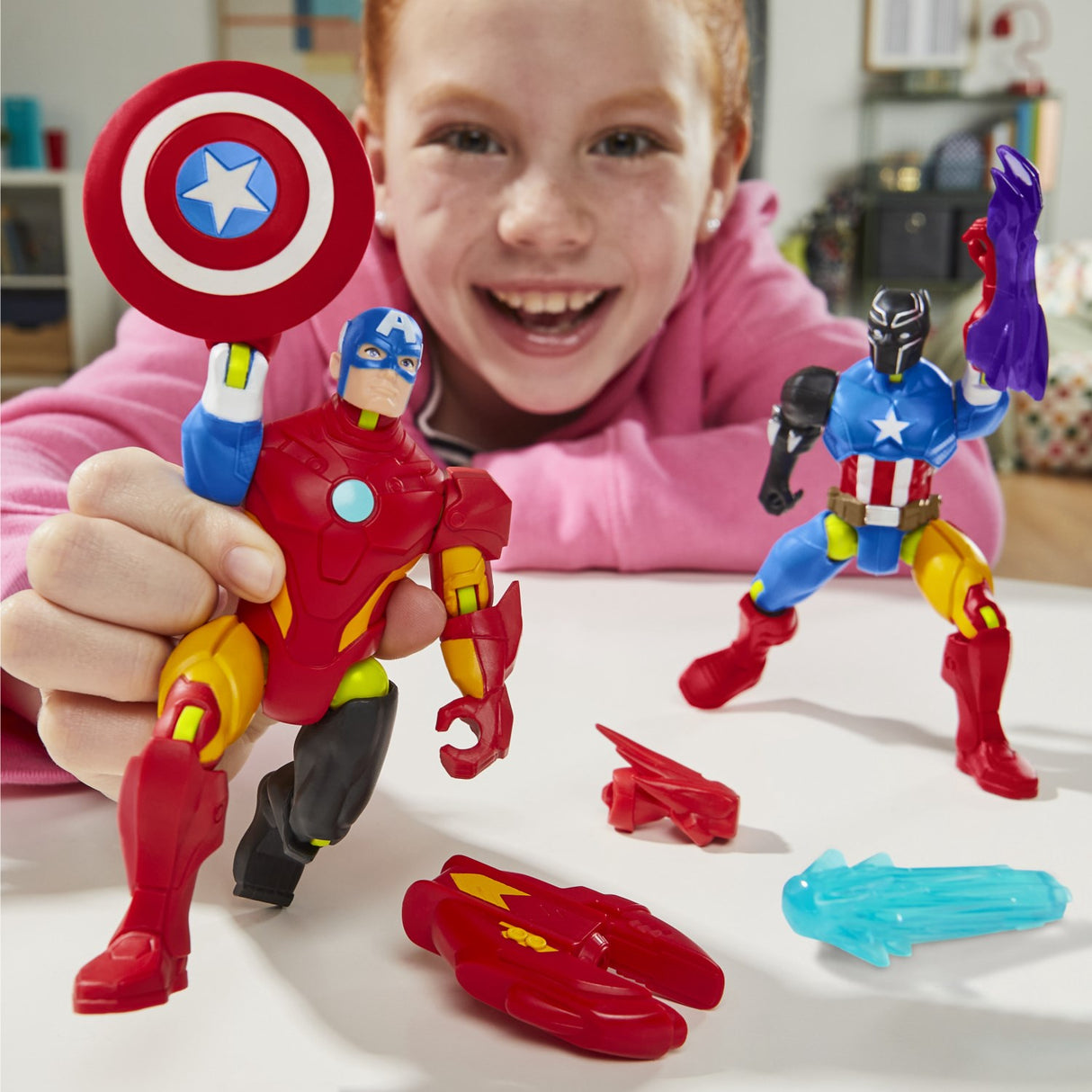 Marvel Avengers MixMashers Figur 12 Cm Captain America