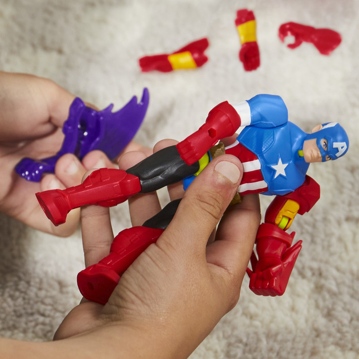 Marvel Avengers MixMashers Figur 12 Cm Captain America