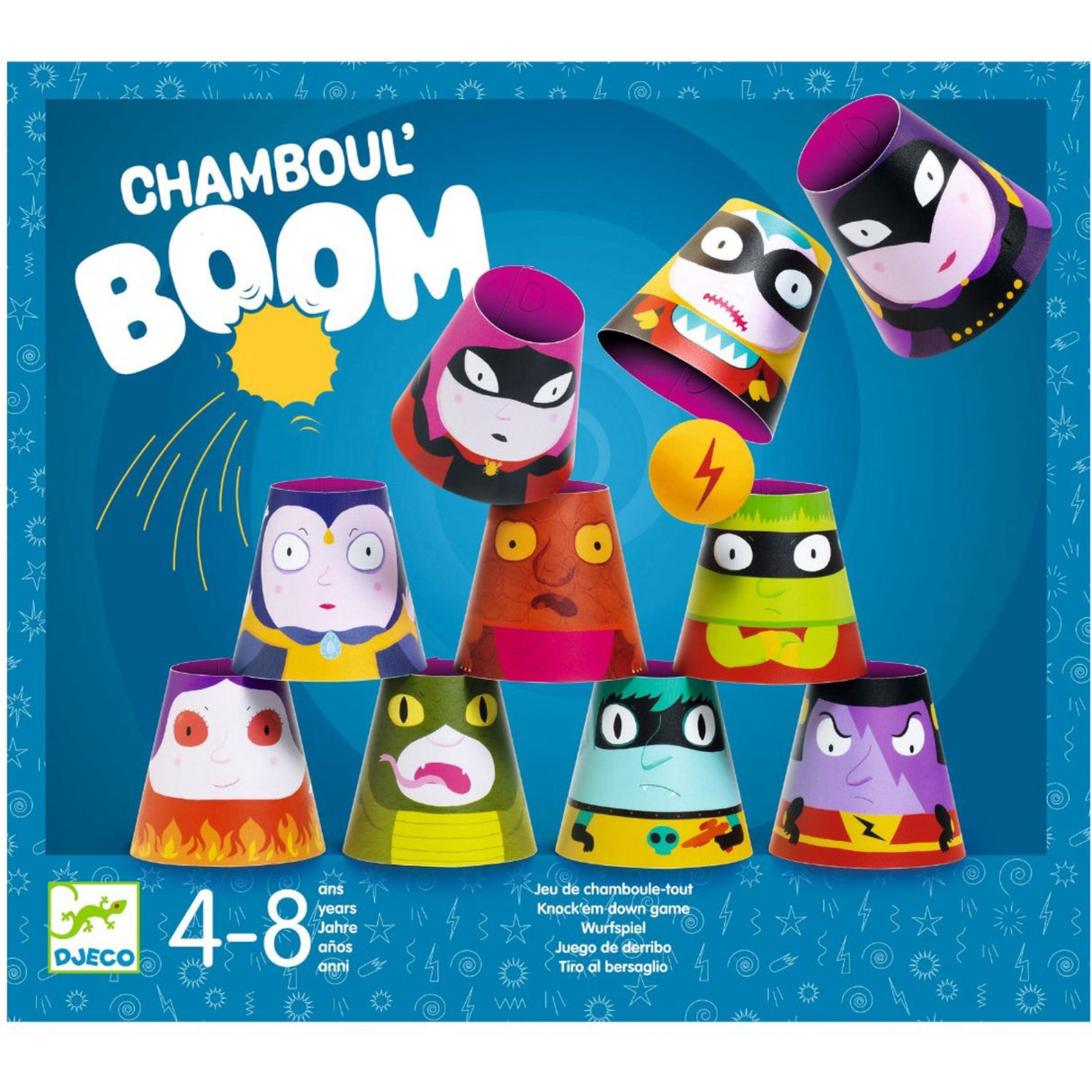 Djeco Byg And Vælt, Sjove Ansigter