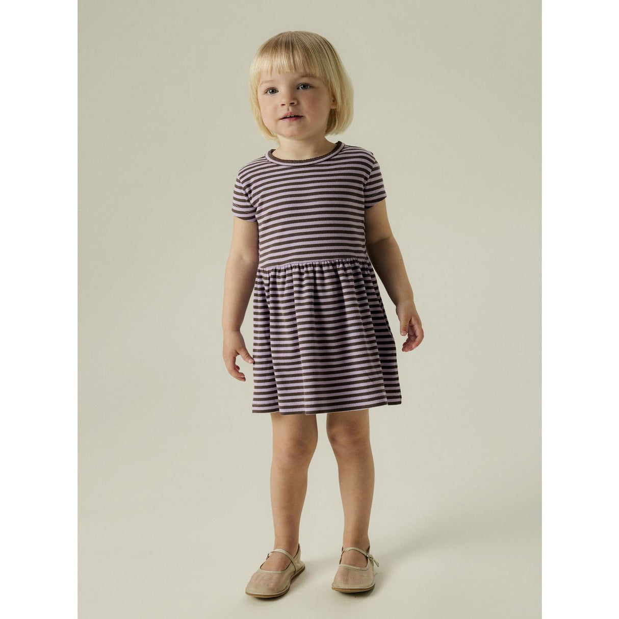 Name It Lavendula Nmfhelina Cap Sleeve Dress