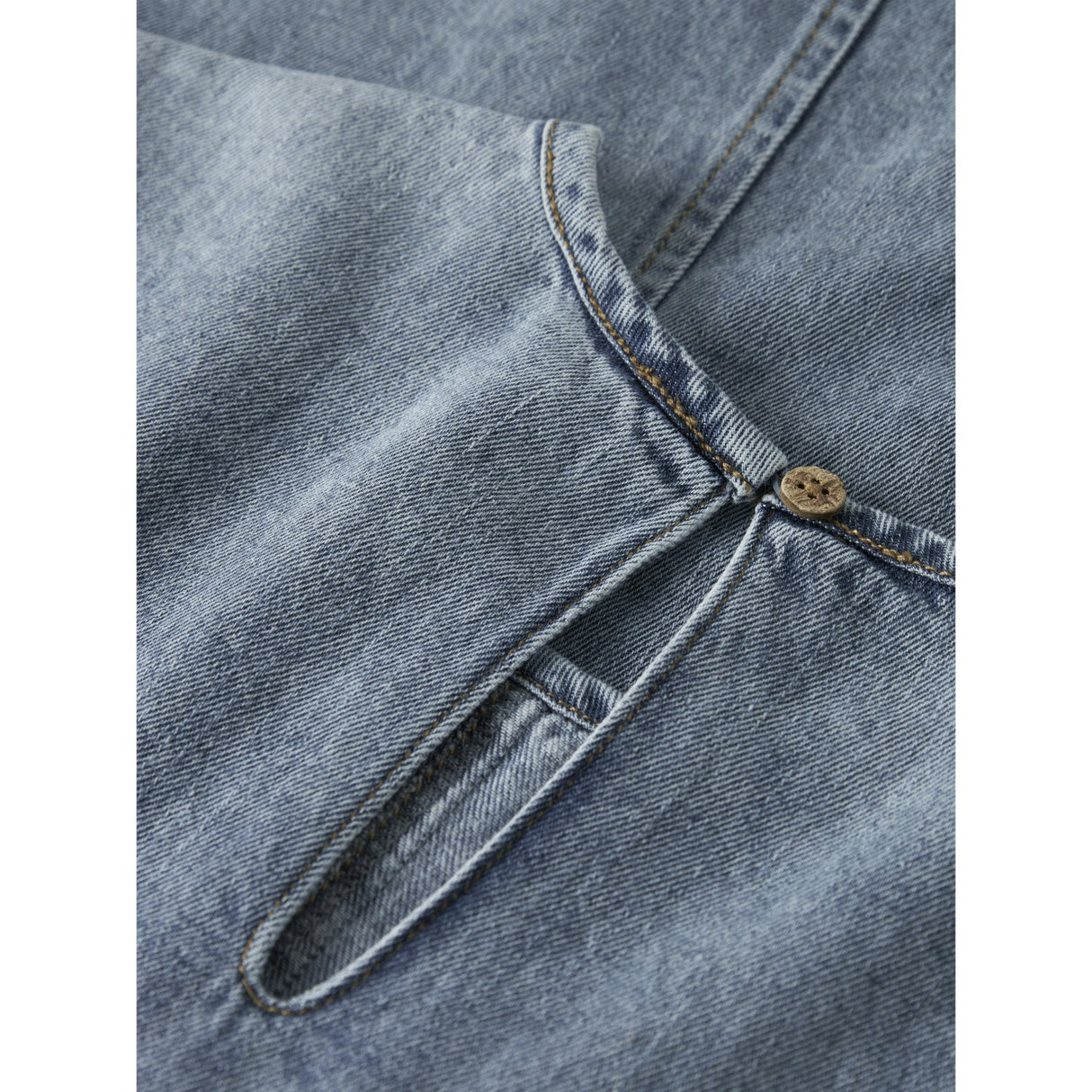 Name It Medium Blue Denim Beau 2/4 Denim Dress