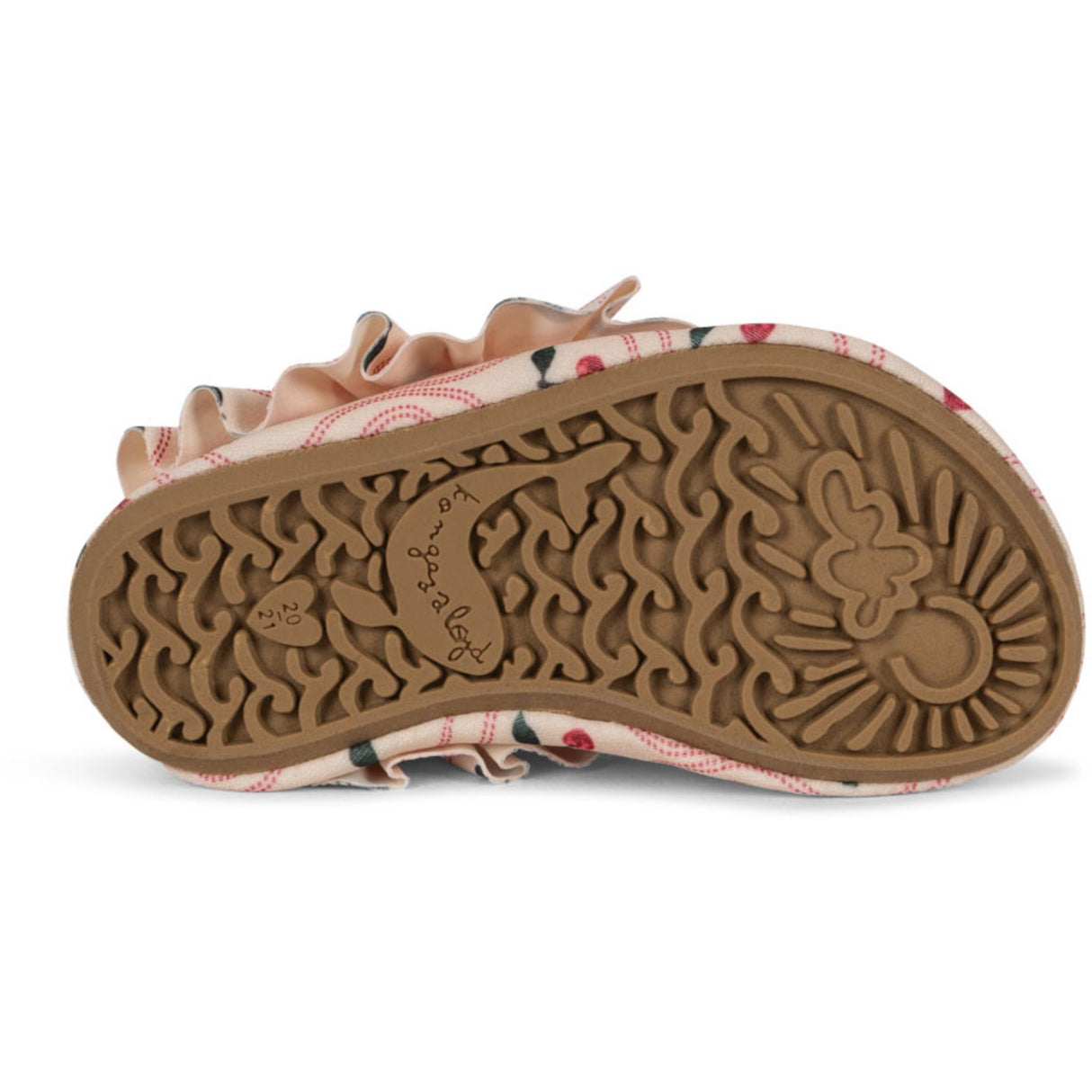 Konges Sløjd Cherry Pink Motif Merle Frill Swim Shoes