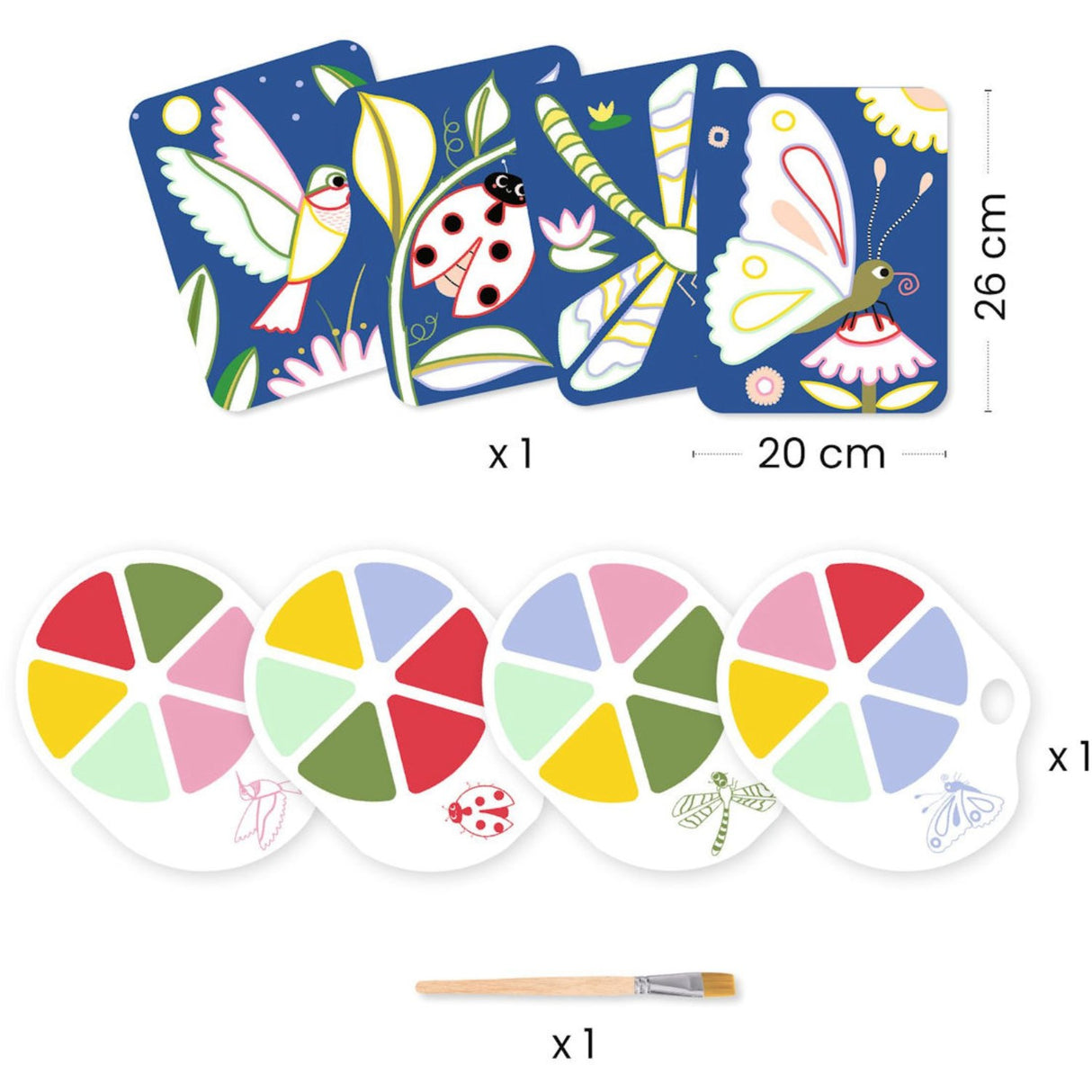 Djeco Creative Painting, Crawl & Crawl