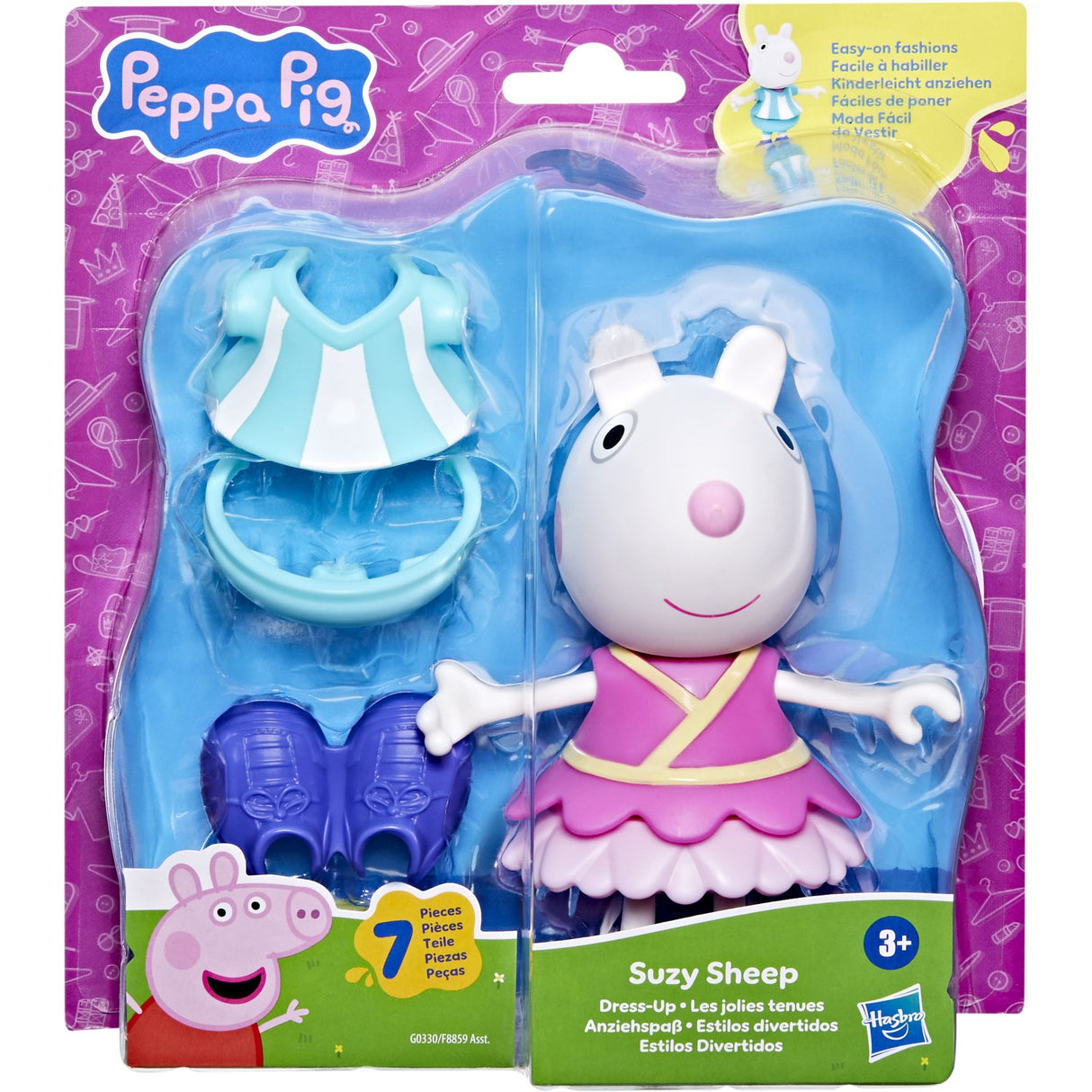 Peppa Pig Påklædningsfigur Suzy Sheep