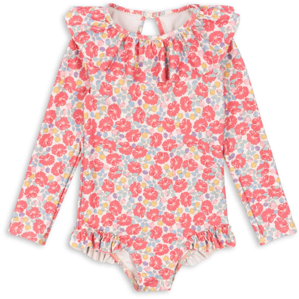 Konges Sløjd Rose Anglaise Manuca Ls Swimsuit Grs