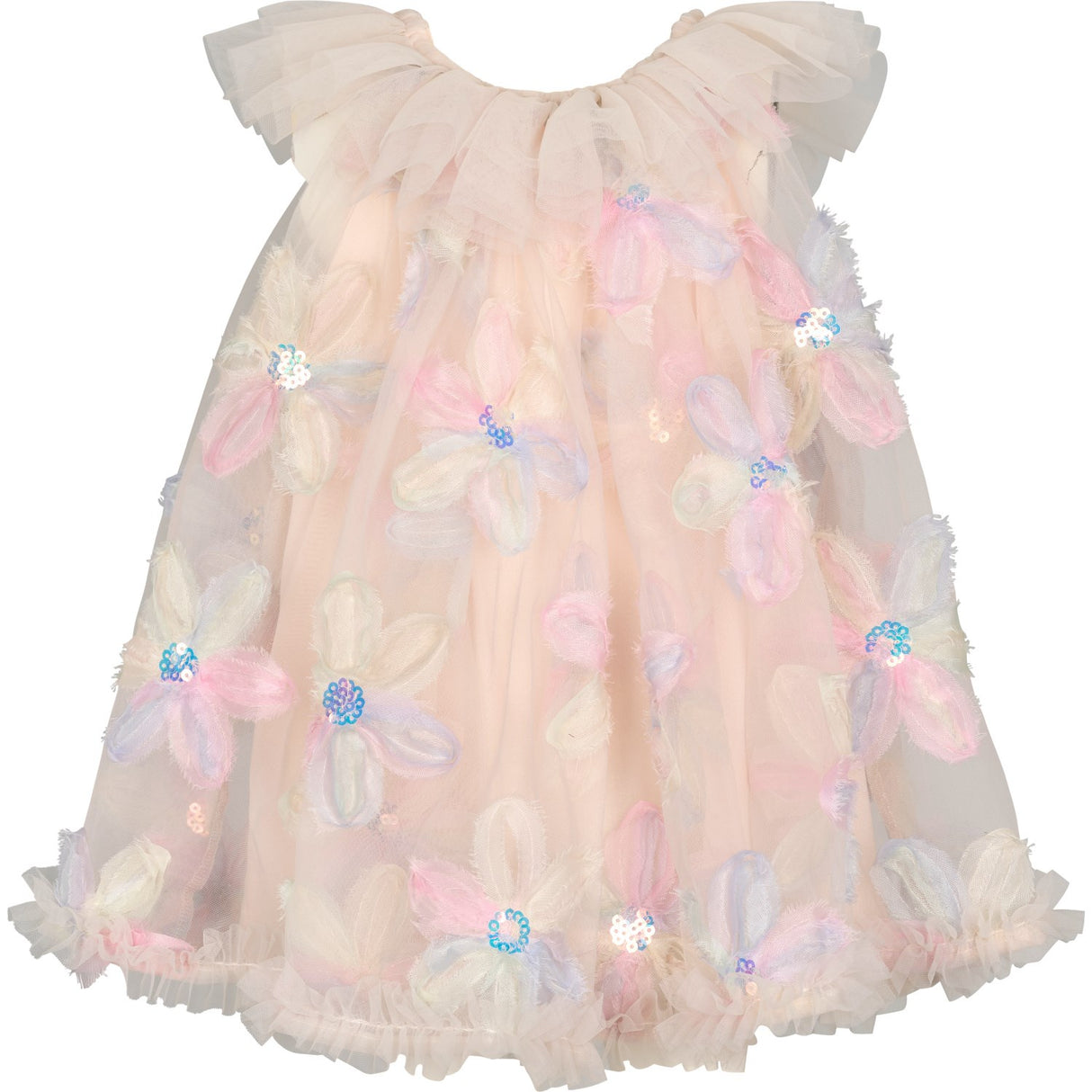 MarMar Flower Tulle Rainbow Tulle Daja Dress