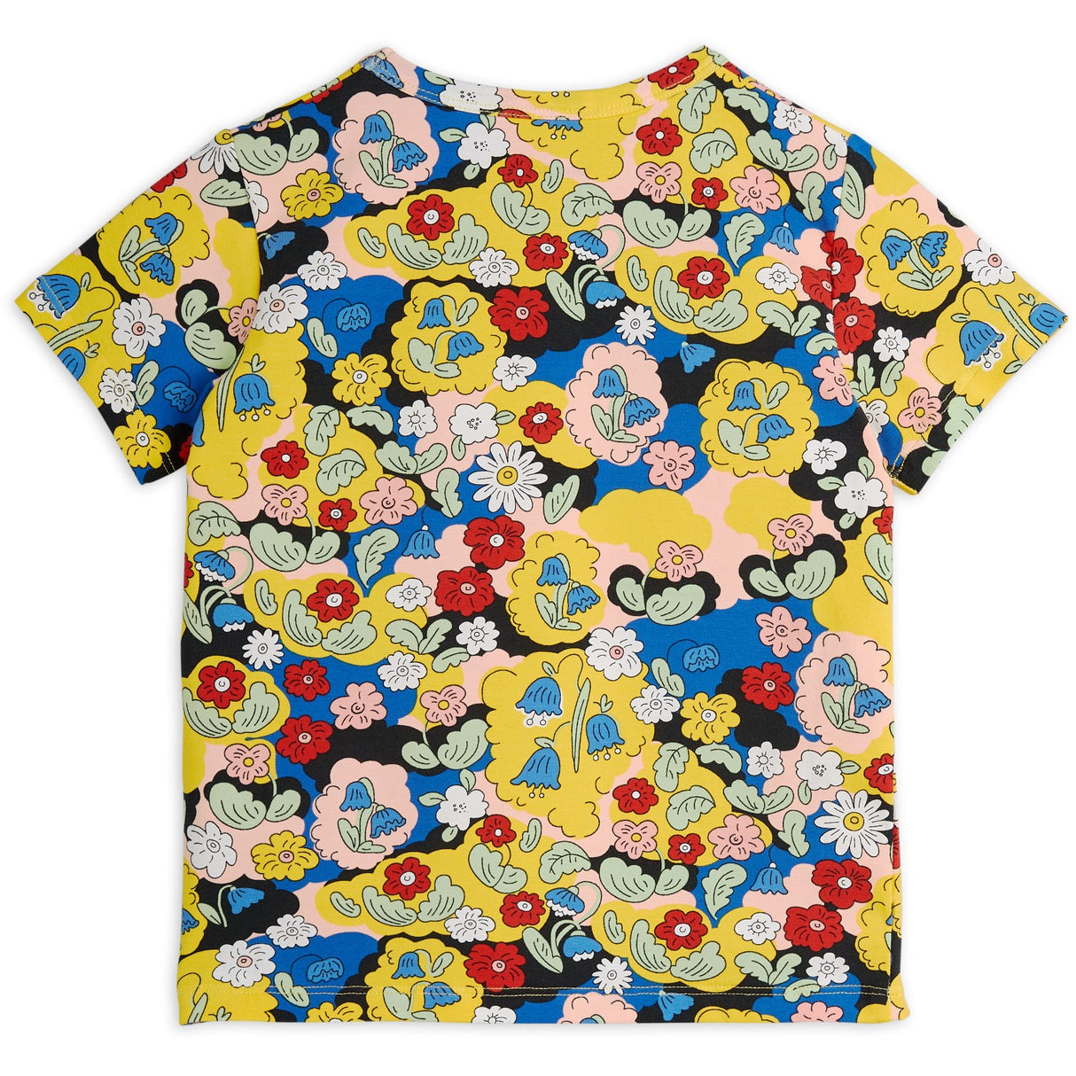Mini Rodini Multi Flowers AOP Ss Tee