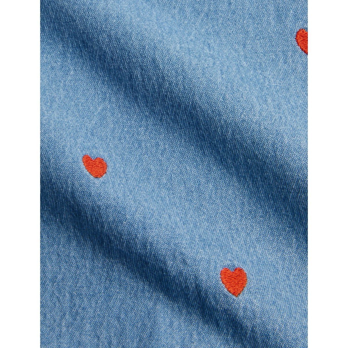 Mini Rodini Blue Mini Hearts Aoe Woven Dress