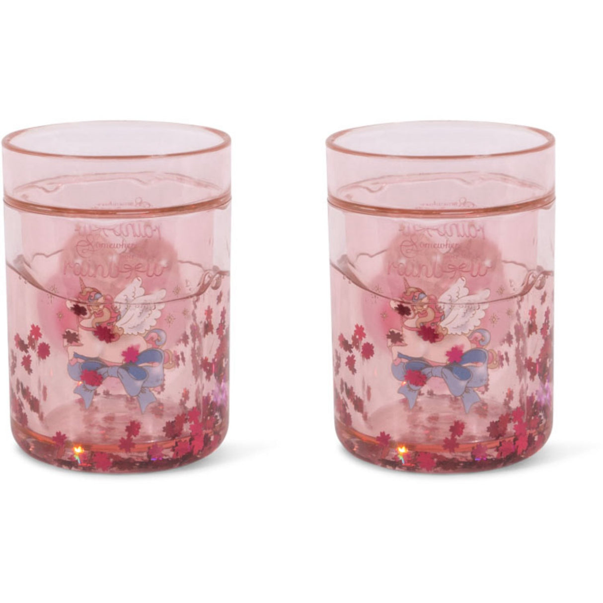 Konges Sløjd Over The Rainbow 2 Pack Glitter Cups