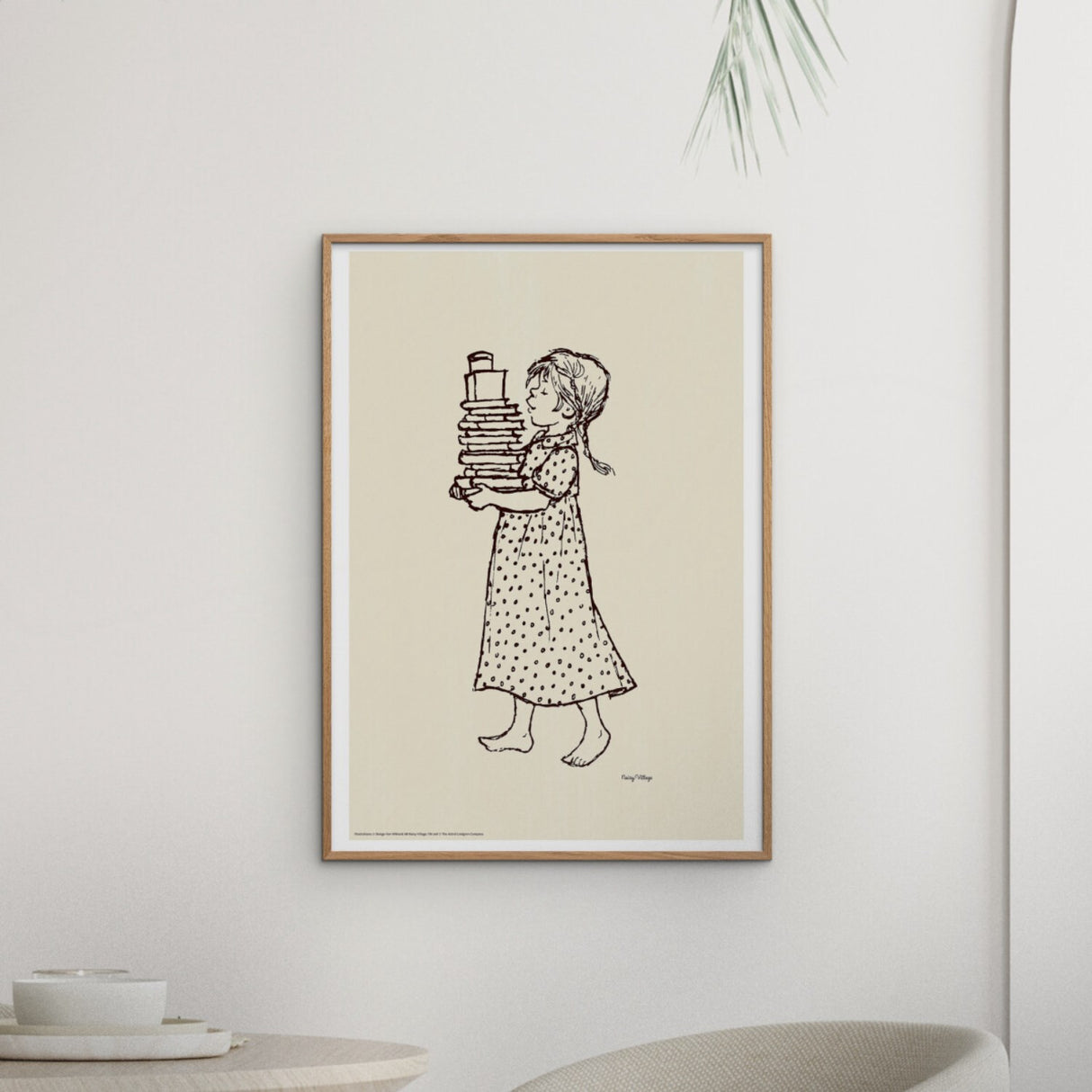 Poster & Frame Astrid Lindgren - Books - Noisy Village