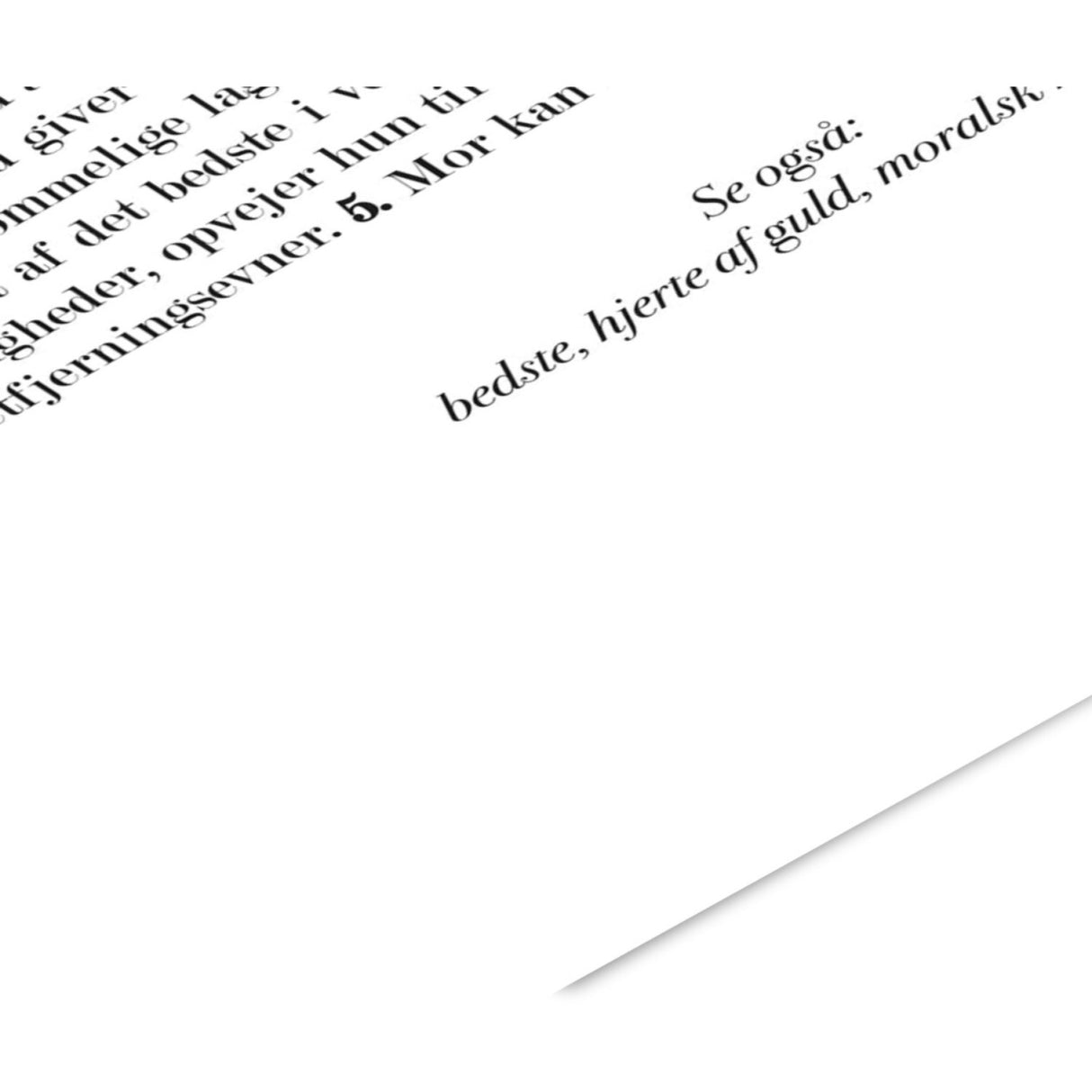 Poster & Frame Citatplakat - Farmor Definition