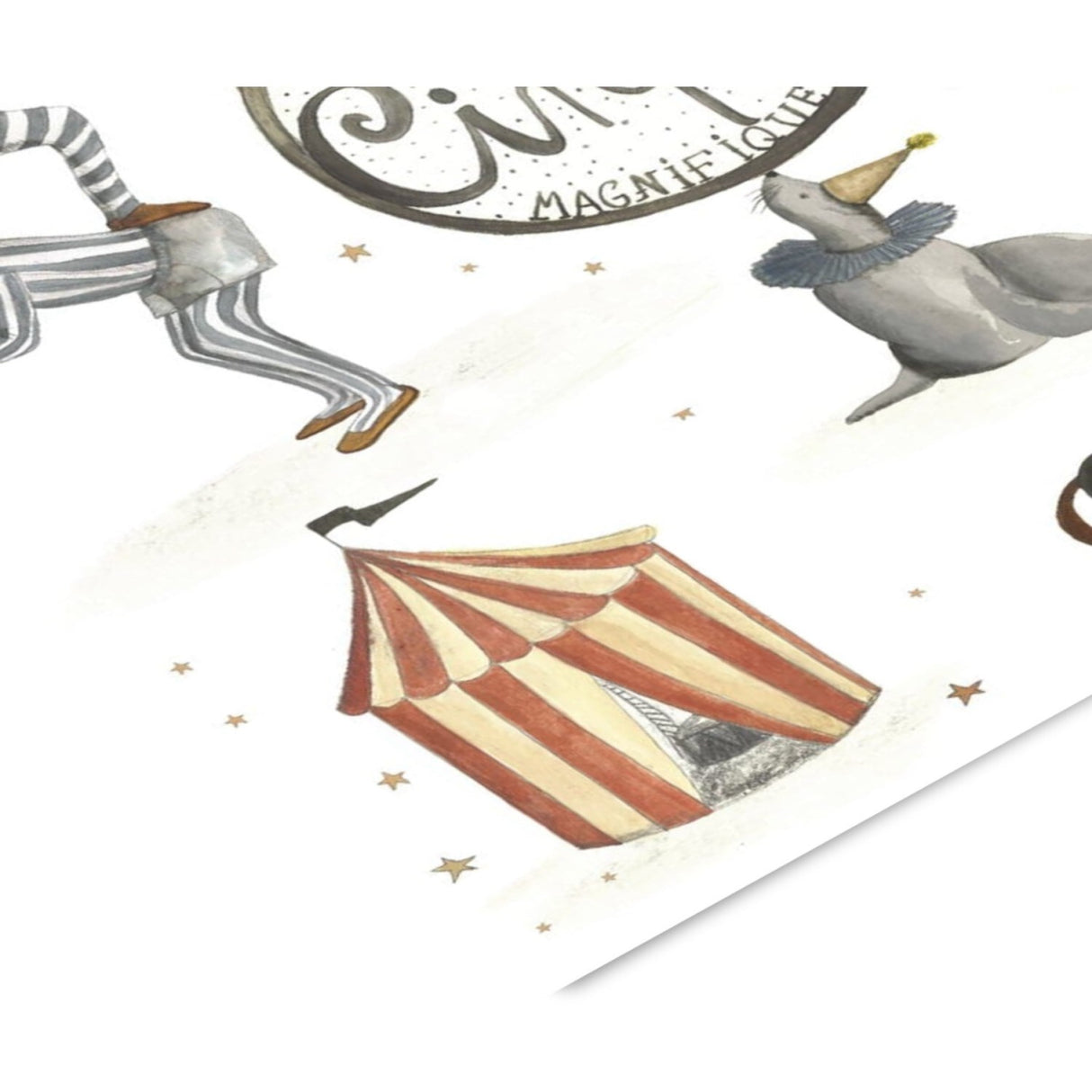 Poster & Frame Tiny Goods - Big Circus