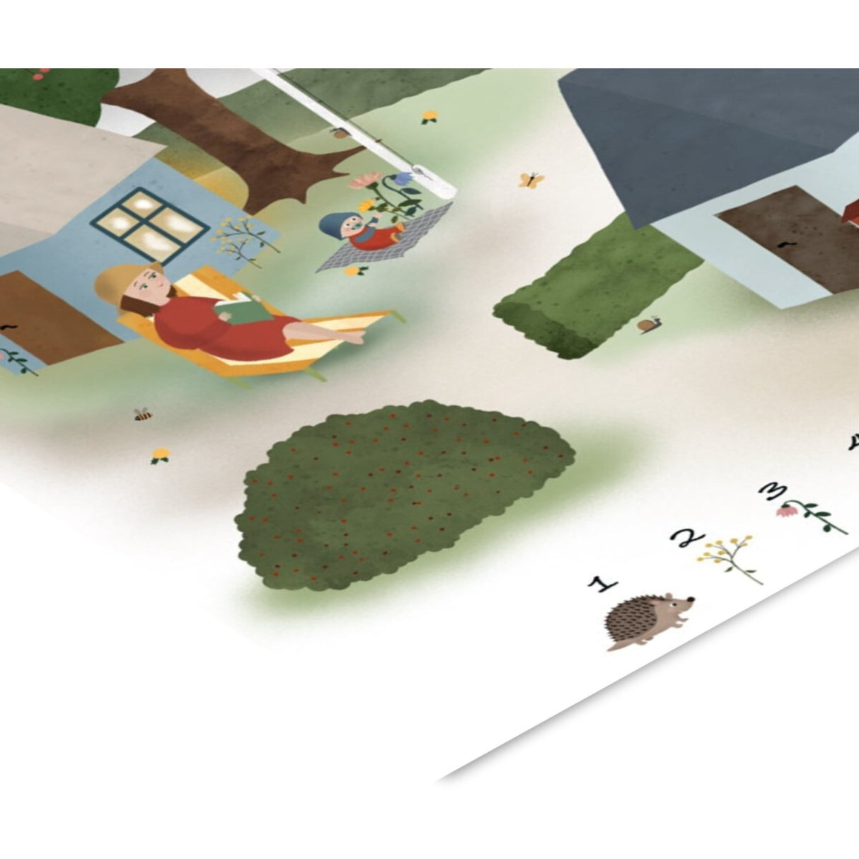 Poster & Frame Willero Illustration - Lille By