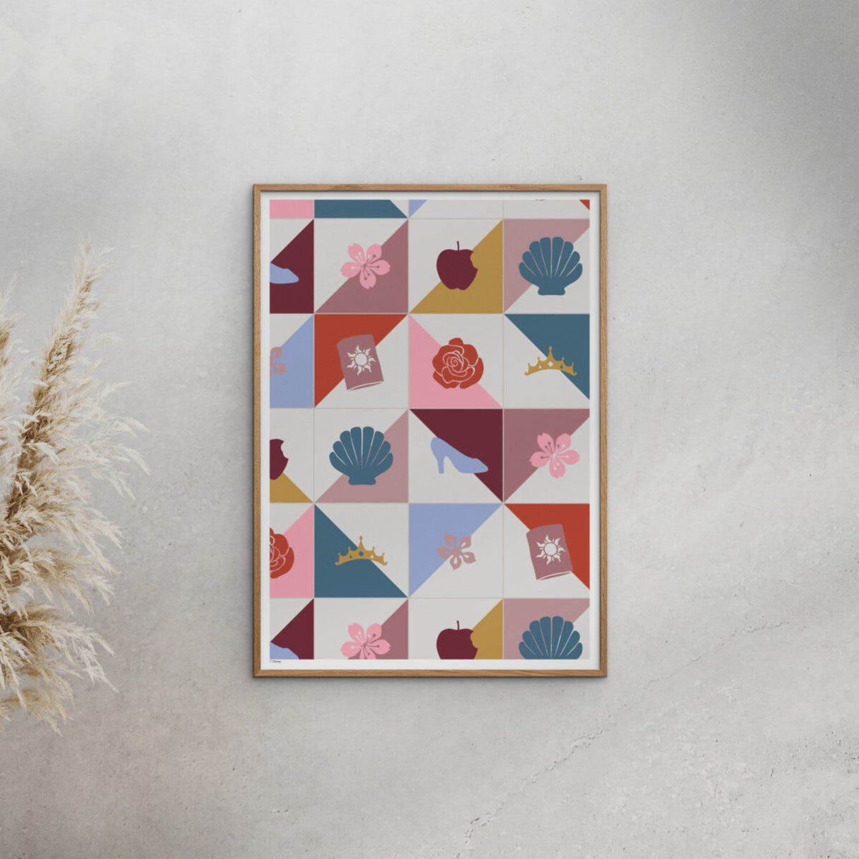 Poster & Frame Disney - Color Princess Items