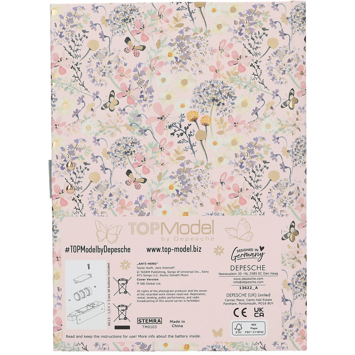 TOPModel Summer Feeling Diary M/kode And Musik