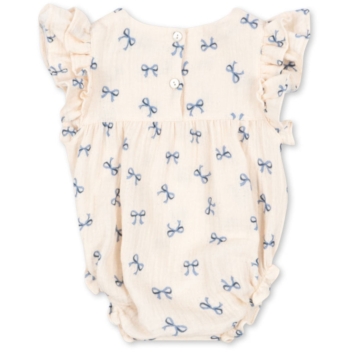 Konges Sløjd Bow Bleu Coco Romper Gots