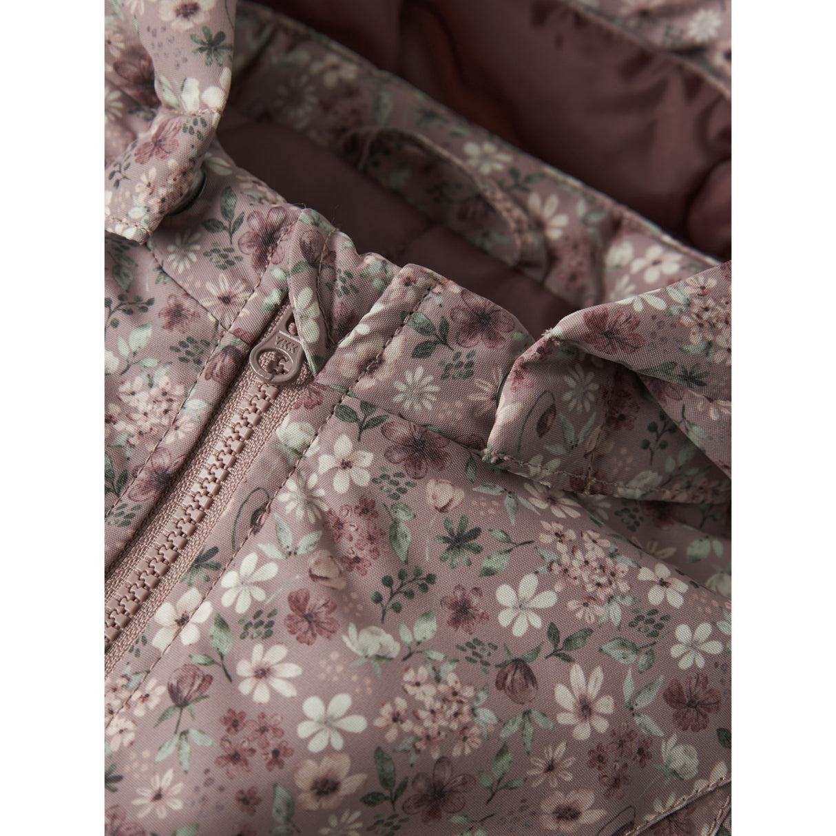 Name It Woodrose Flower Nbfmaxi Pa Jacket Aop