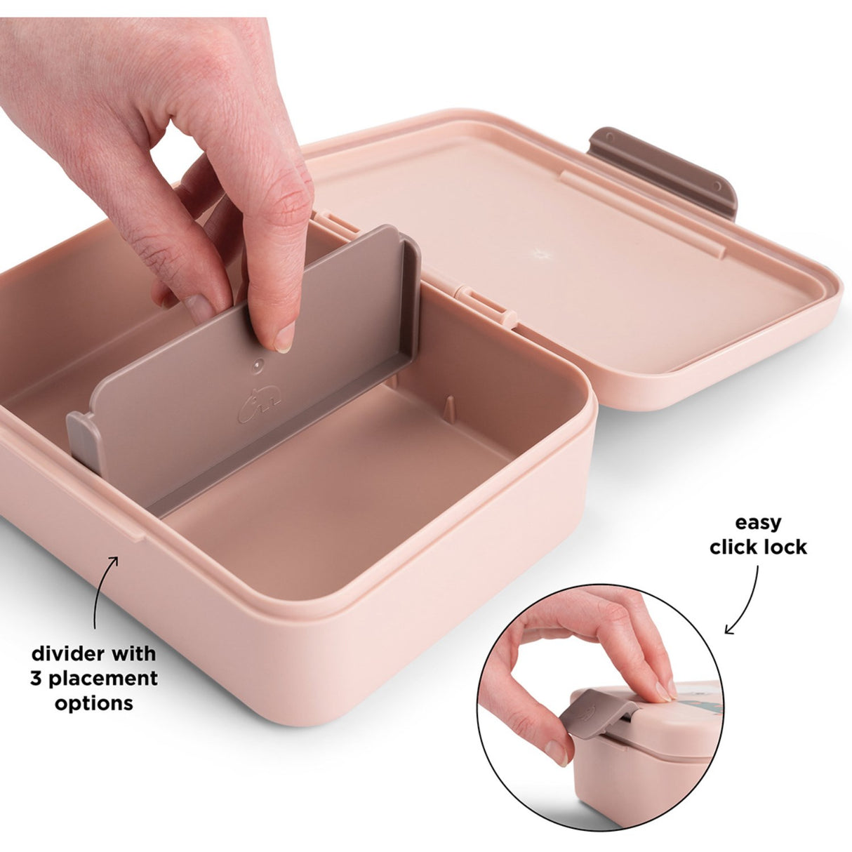 DonebyDeer Powder Lunch Box With Opdeler Tiny Farm