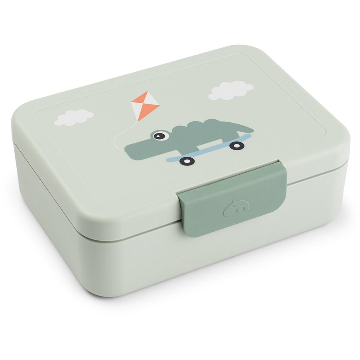 DonebyDeer Green Lunch Box With Opdeler Playground